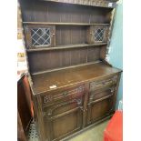 Mahogany dresser.