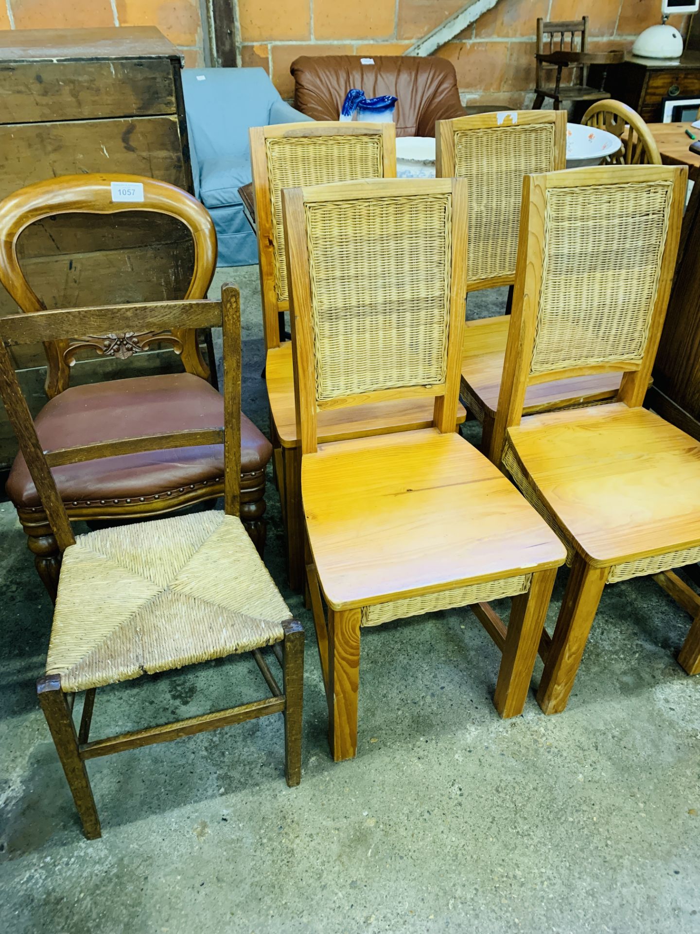 Seven various chairs. - Image 2 of 4