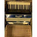 Geraldo accordion standard Italia 45-2, 48 button and case.