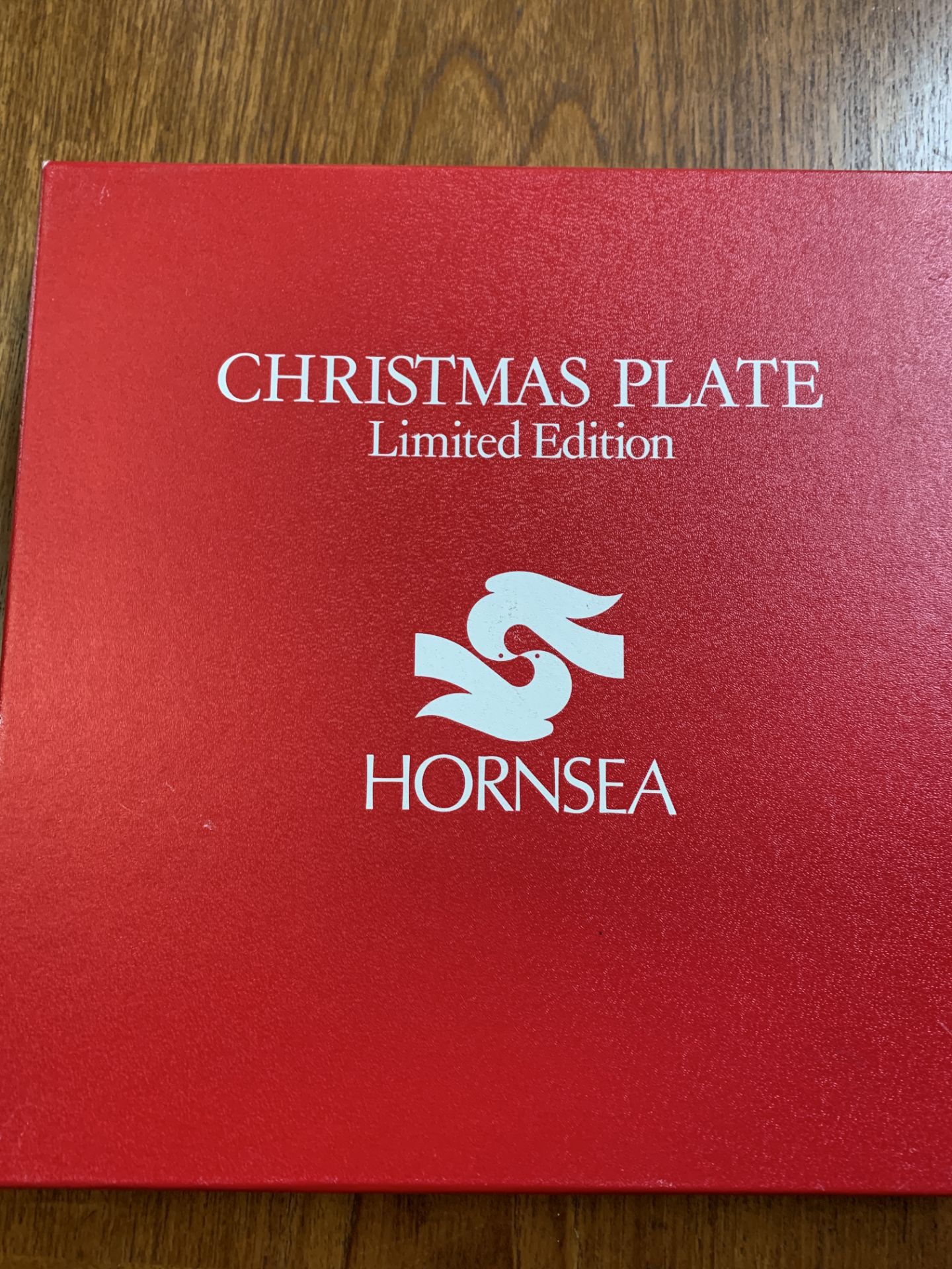 Complete set of nine Hornsea Limited Edition Christmas Plates. - Image 4 of 5