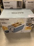 Salter two slice toaster. This item carries VAT.