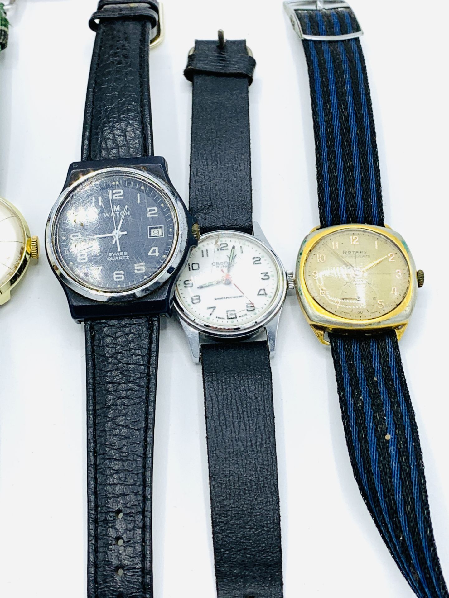 Two Rotary manual wind wrist watches and four other various watches. - Image 4 of 4