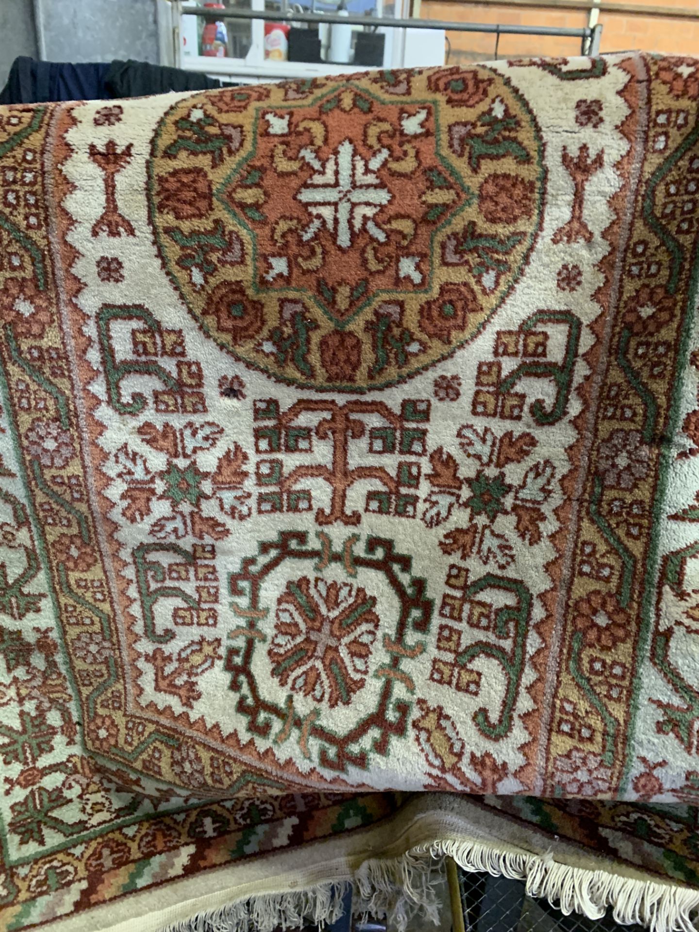 Two Chinese rugs