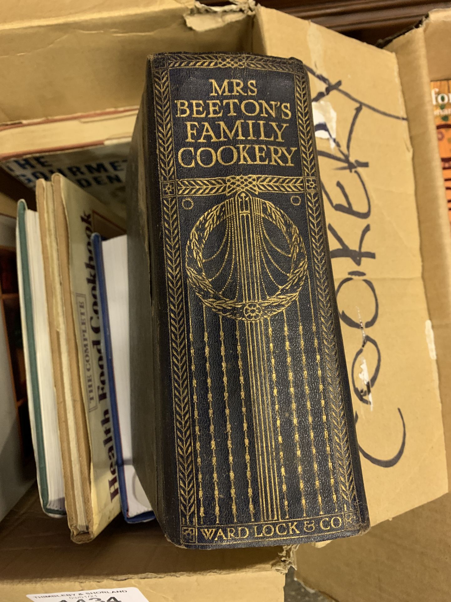 Box of cookery related books. - Image 2 of 2