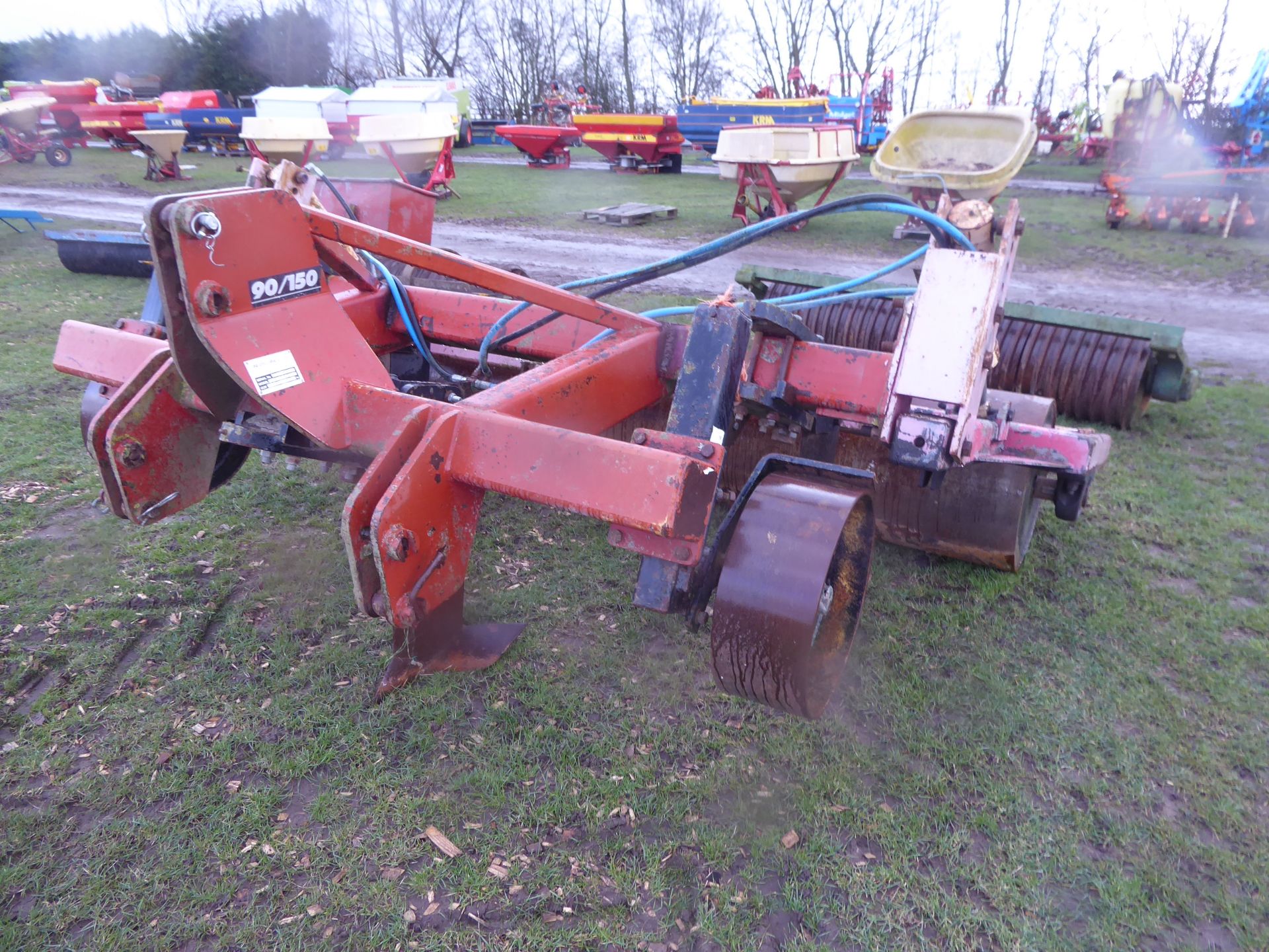 Spalding 90/150 subsoiler - hyd packer roller