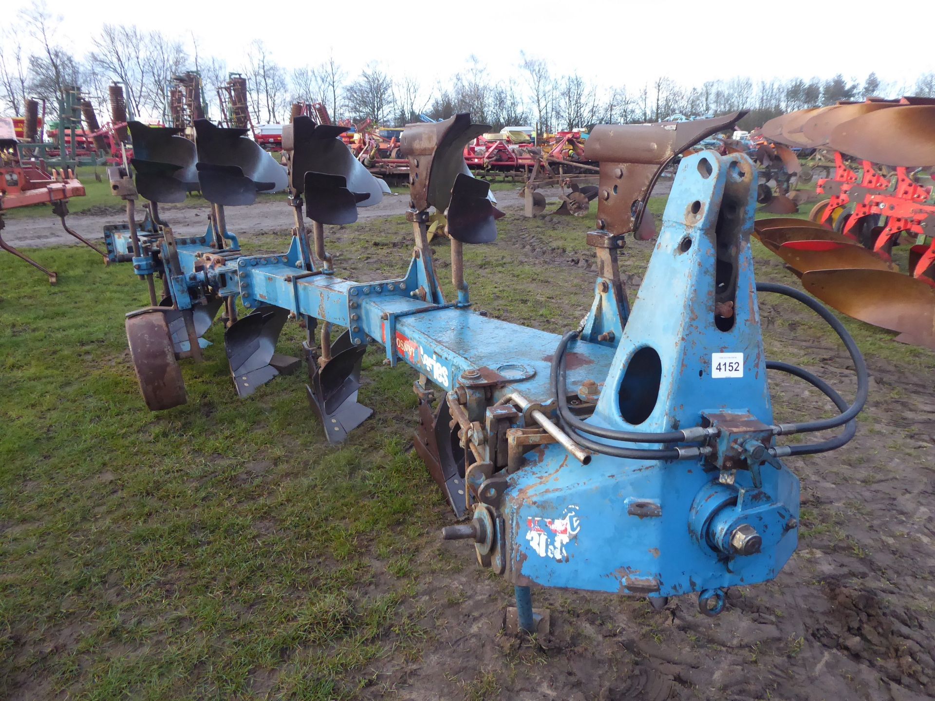 Ransome 5F reversible plough - Image 2 of 2