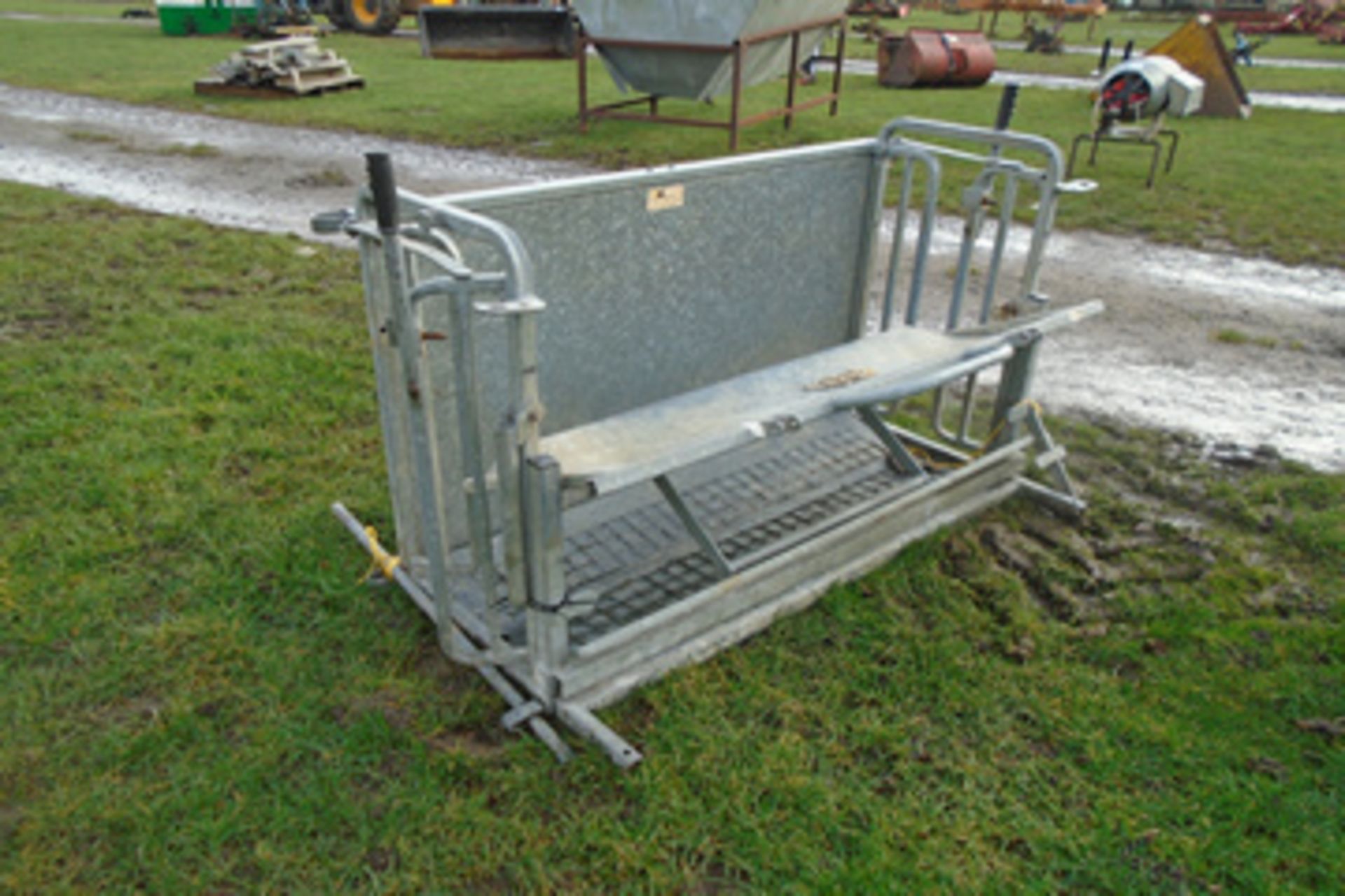 Sheep turnover crate, Ironworks