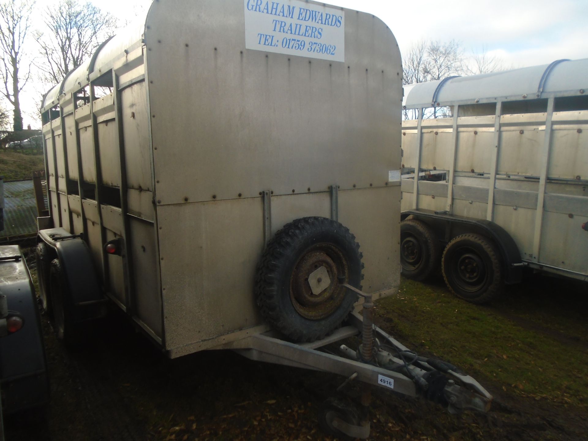 Graham Edwards cattle trailer