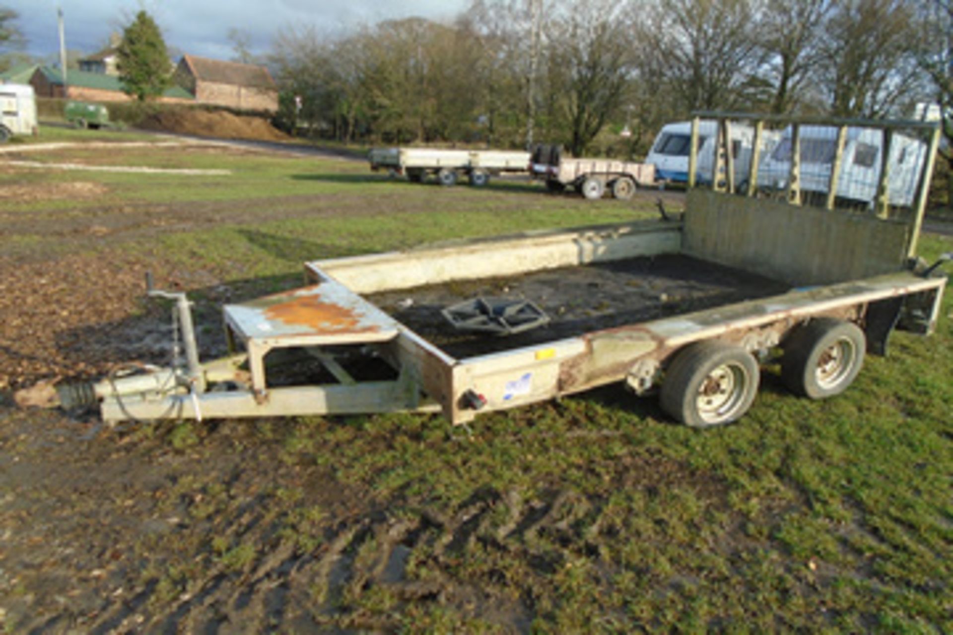 Ifor Williams GX106 plant trailer