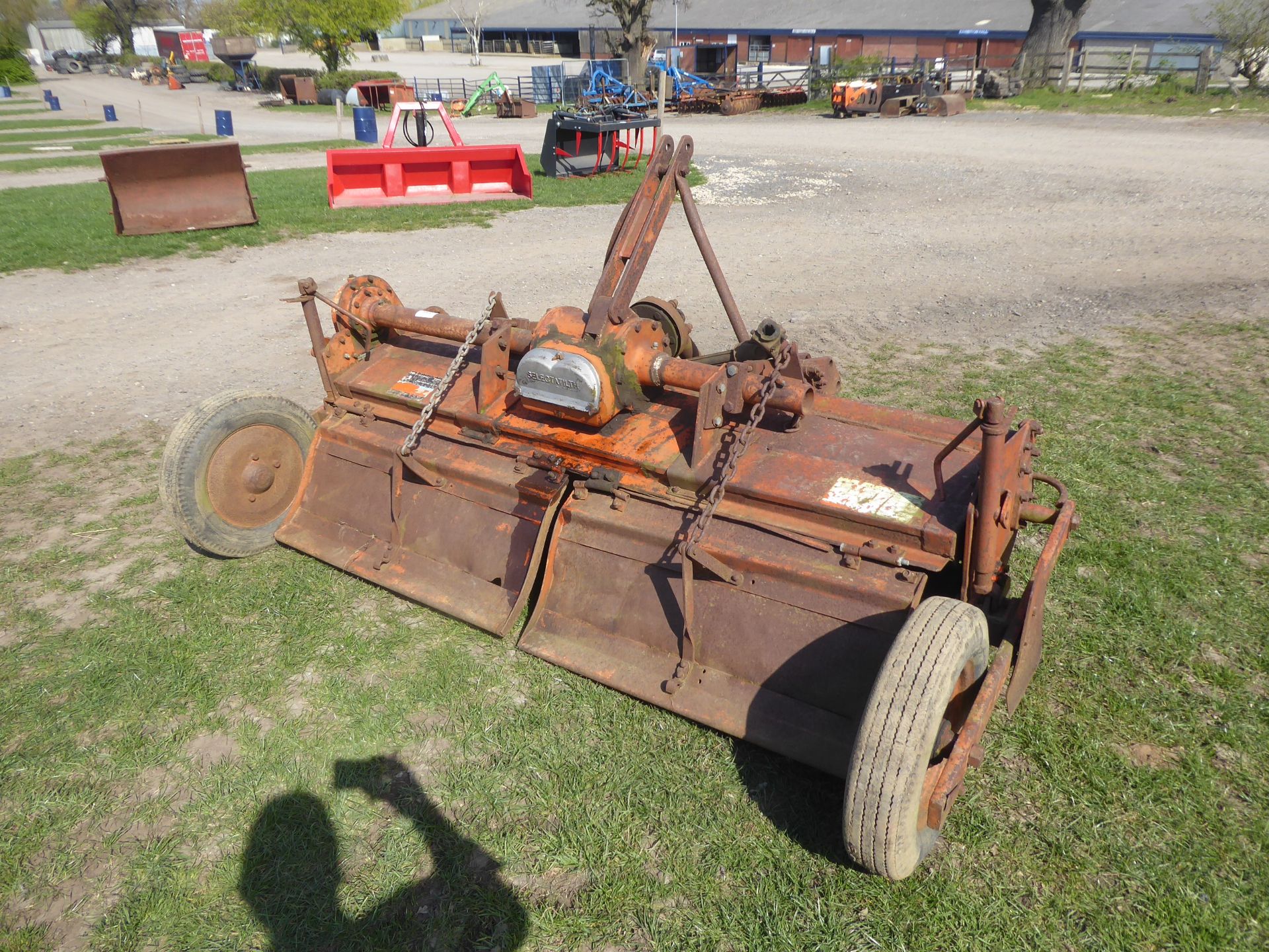 Howard 80" tractor mounted rotavator - Image 2 of 2