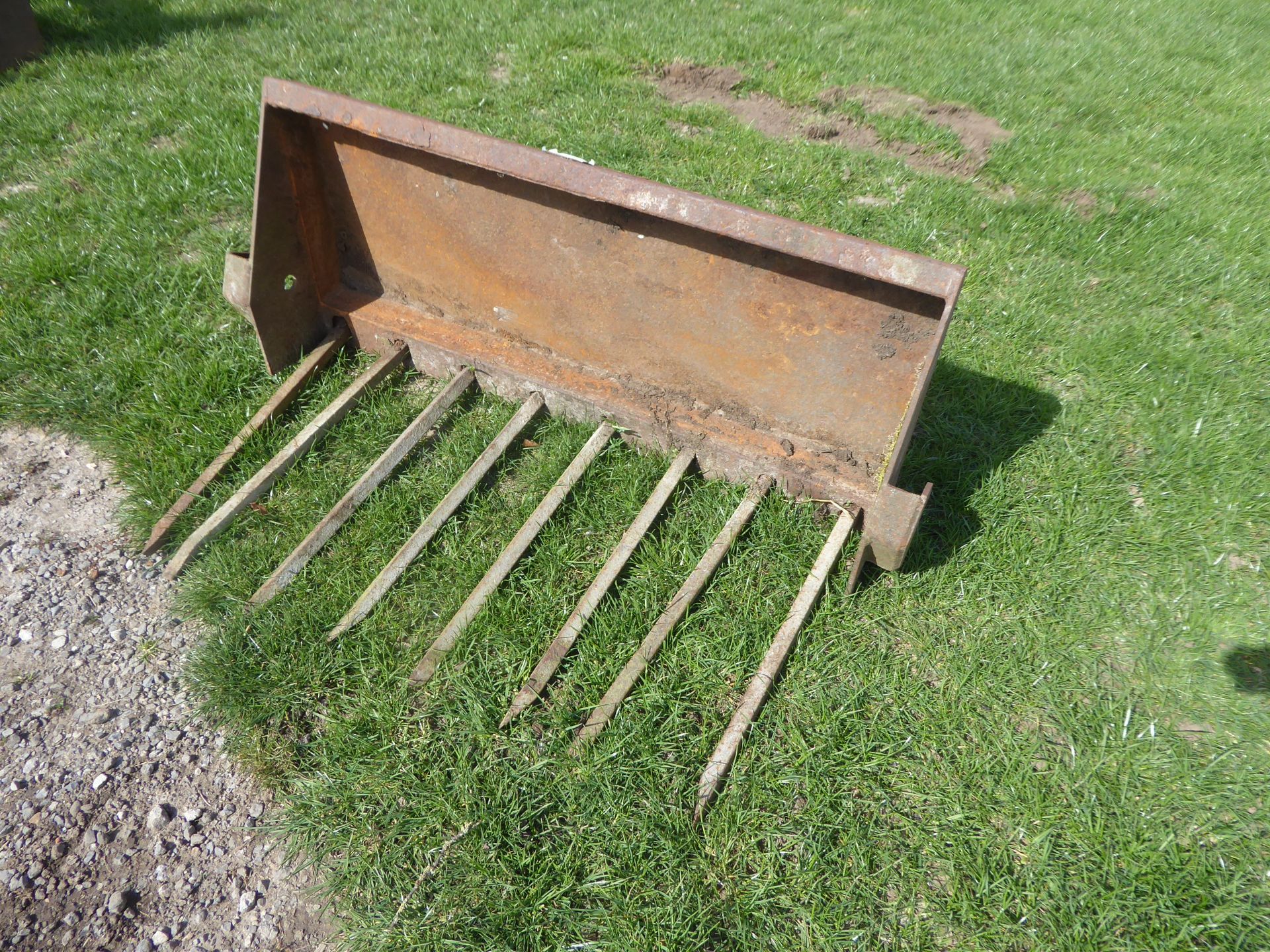 4ft manure fork for tractor loader