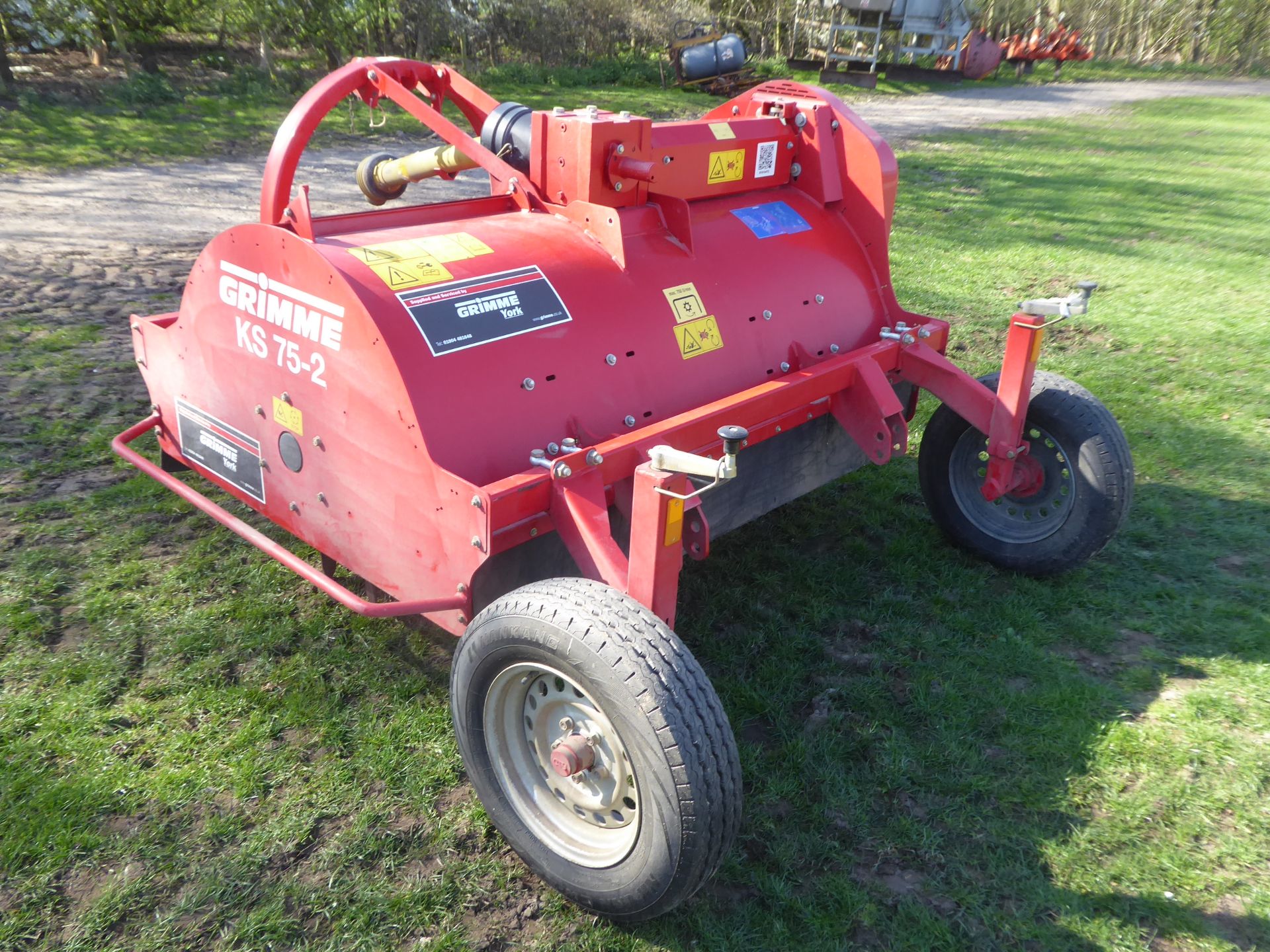 Grimme KS75-2 front or rear haulm pulverser, 2016 - Image 3 of 3