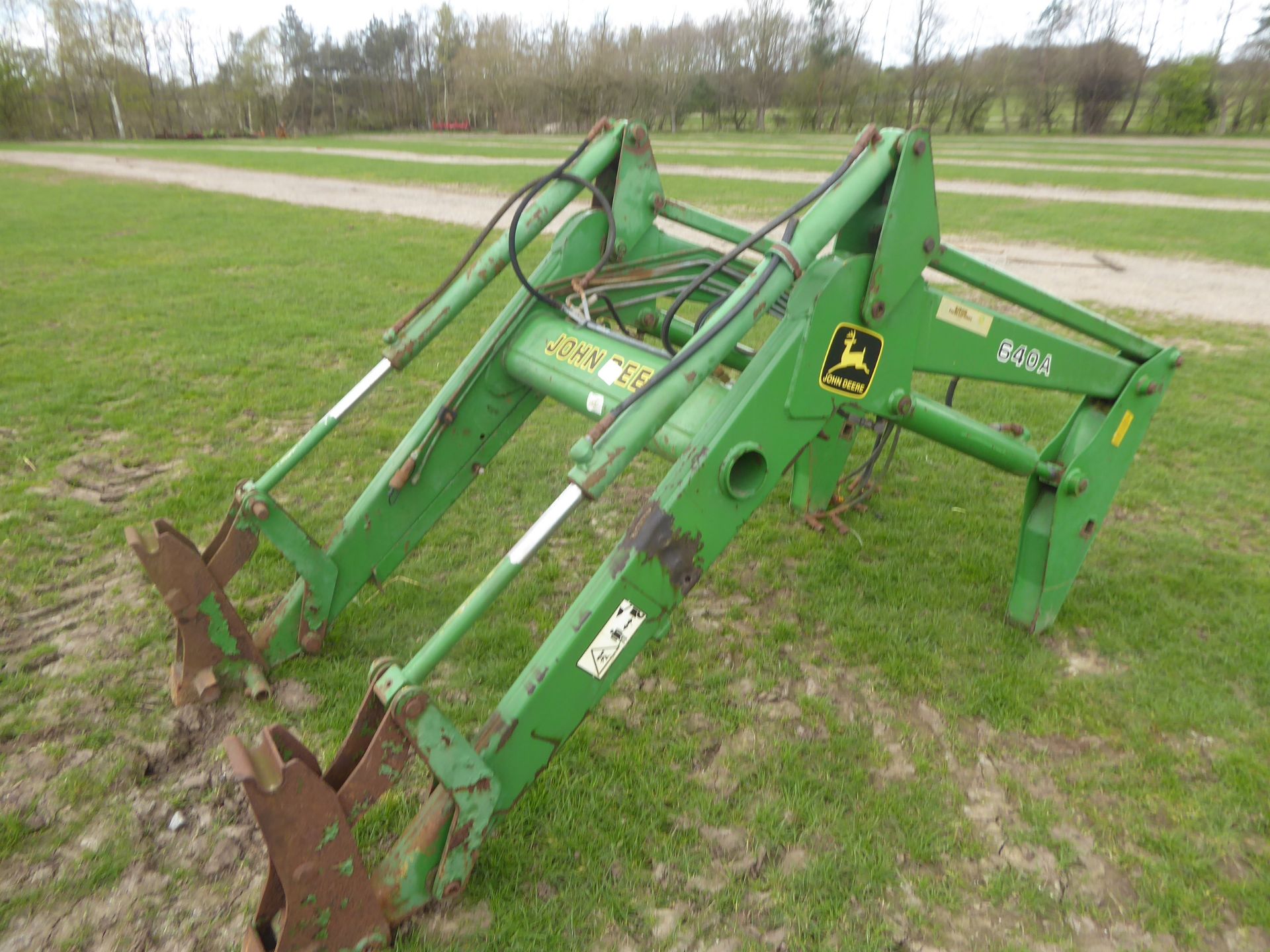 John Deere 640 loader boom