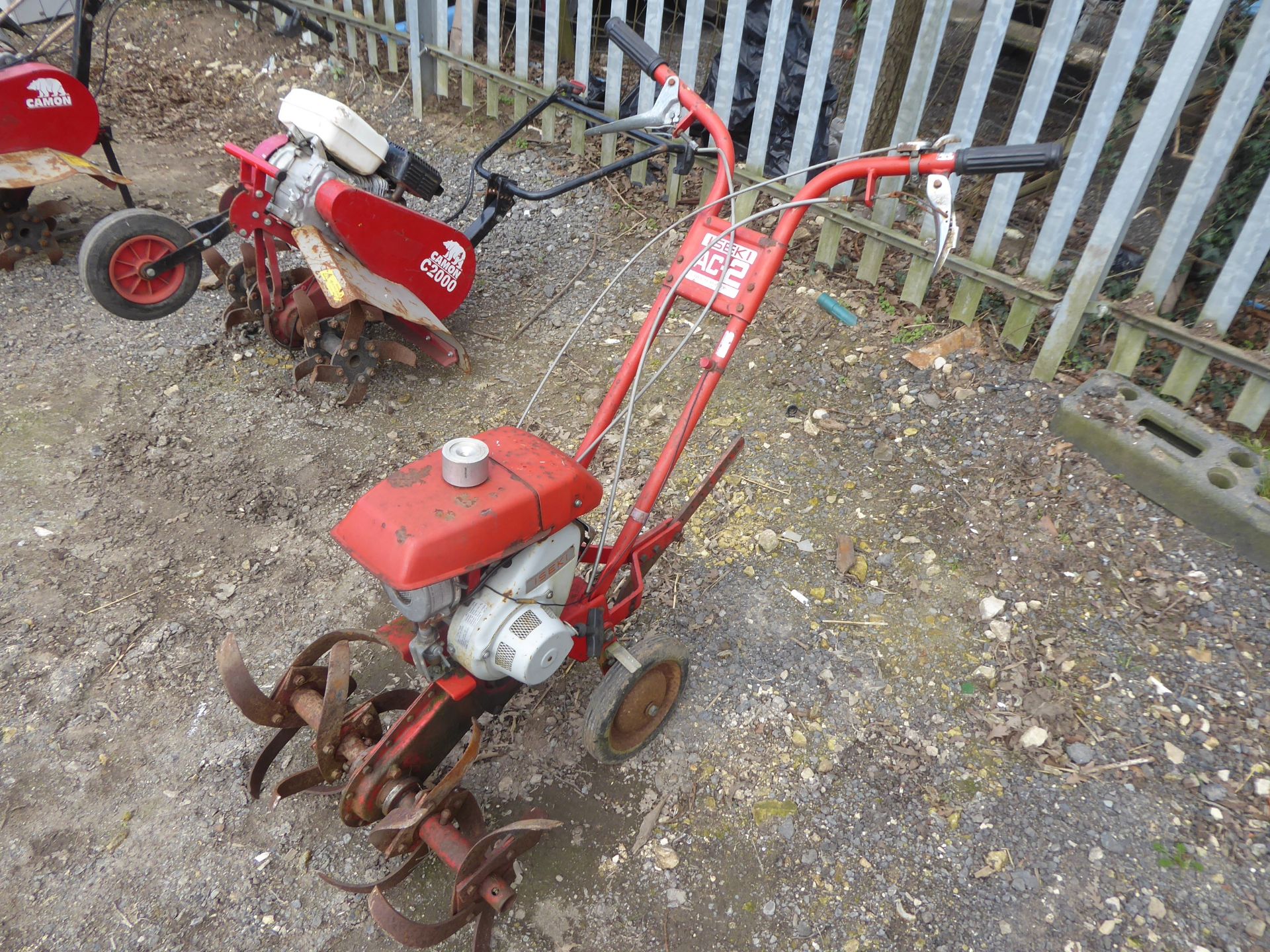 Iseki AC2 garden rotavator