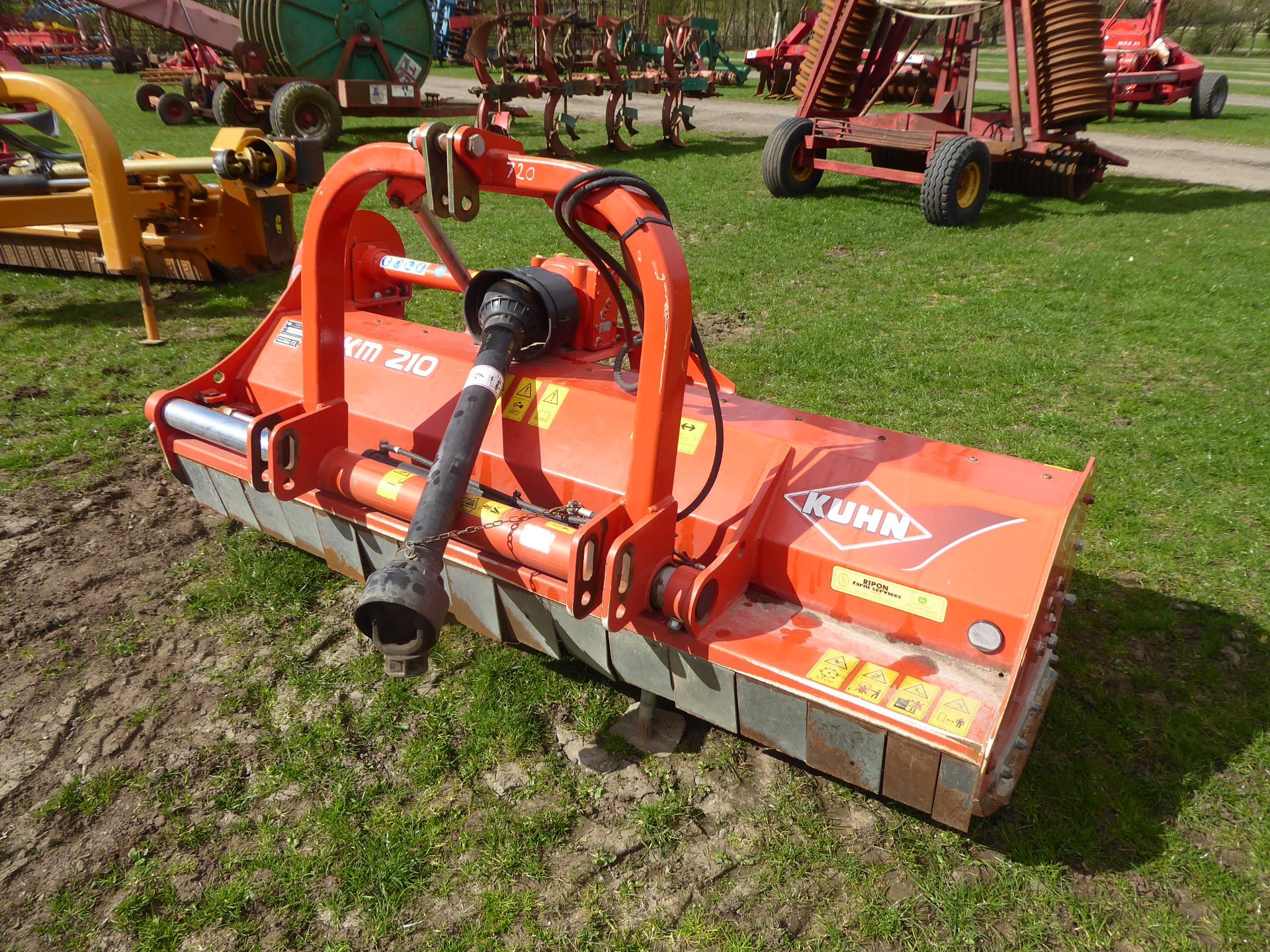 Kuhn VKM210 topper, 2012