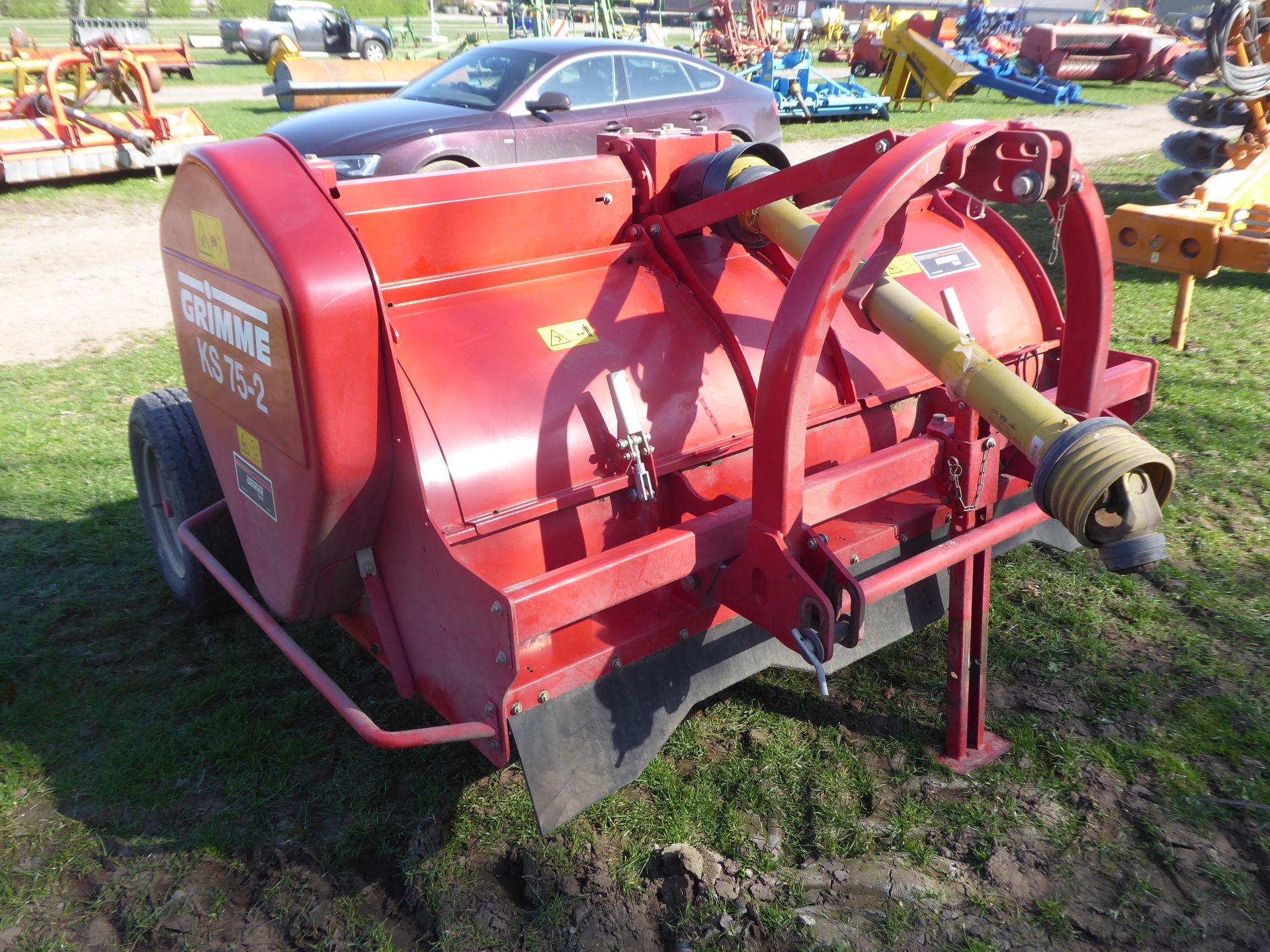 Grimme KS75-2 front or rear haulm pulverser, 2016