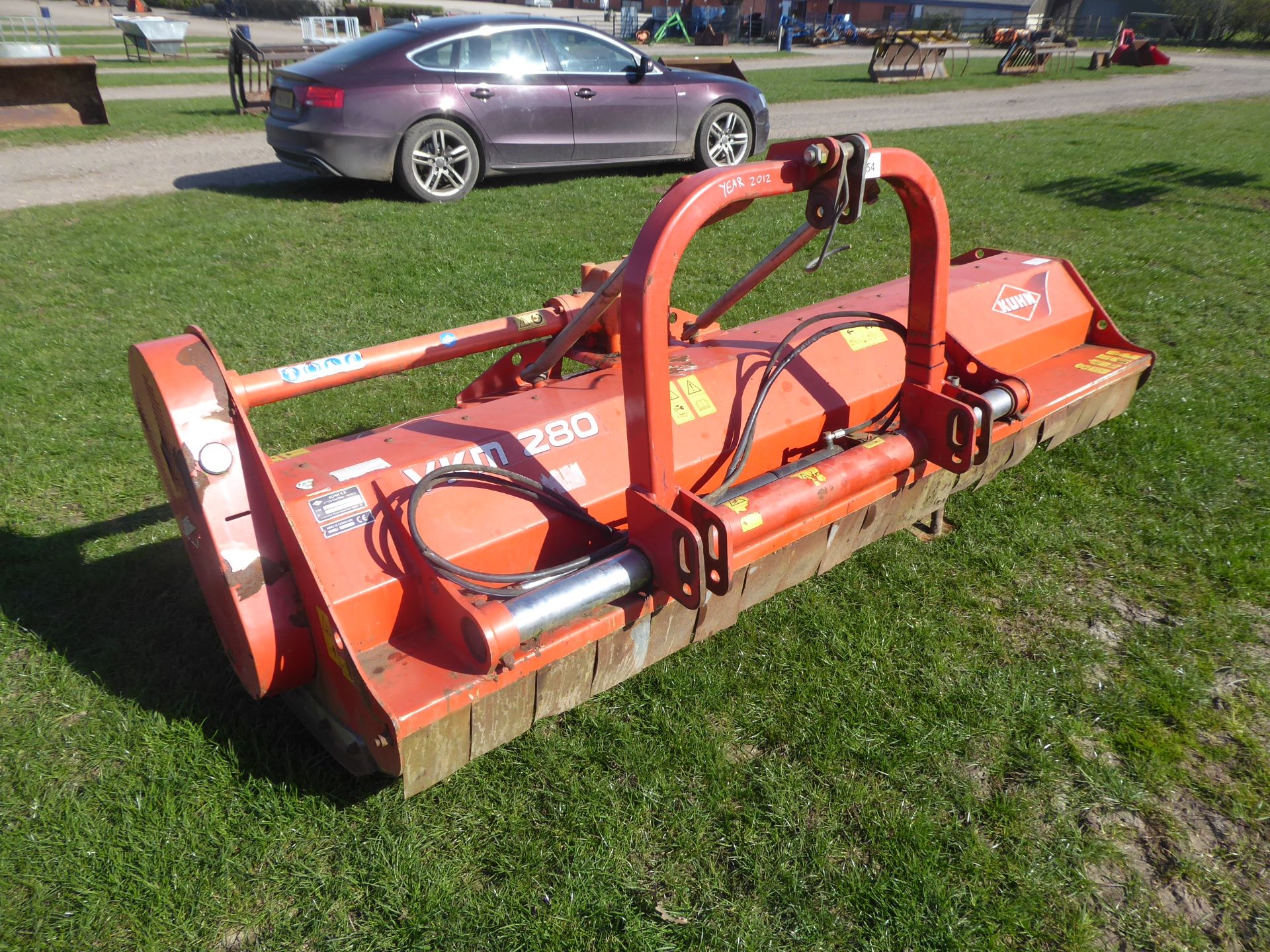 Kuhn VKM280 flail topper, 2012, NO PTO SHAFT