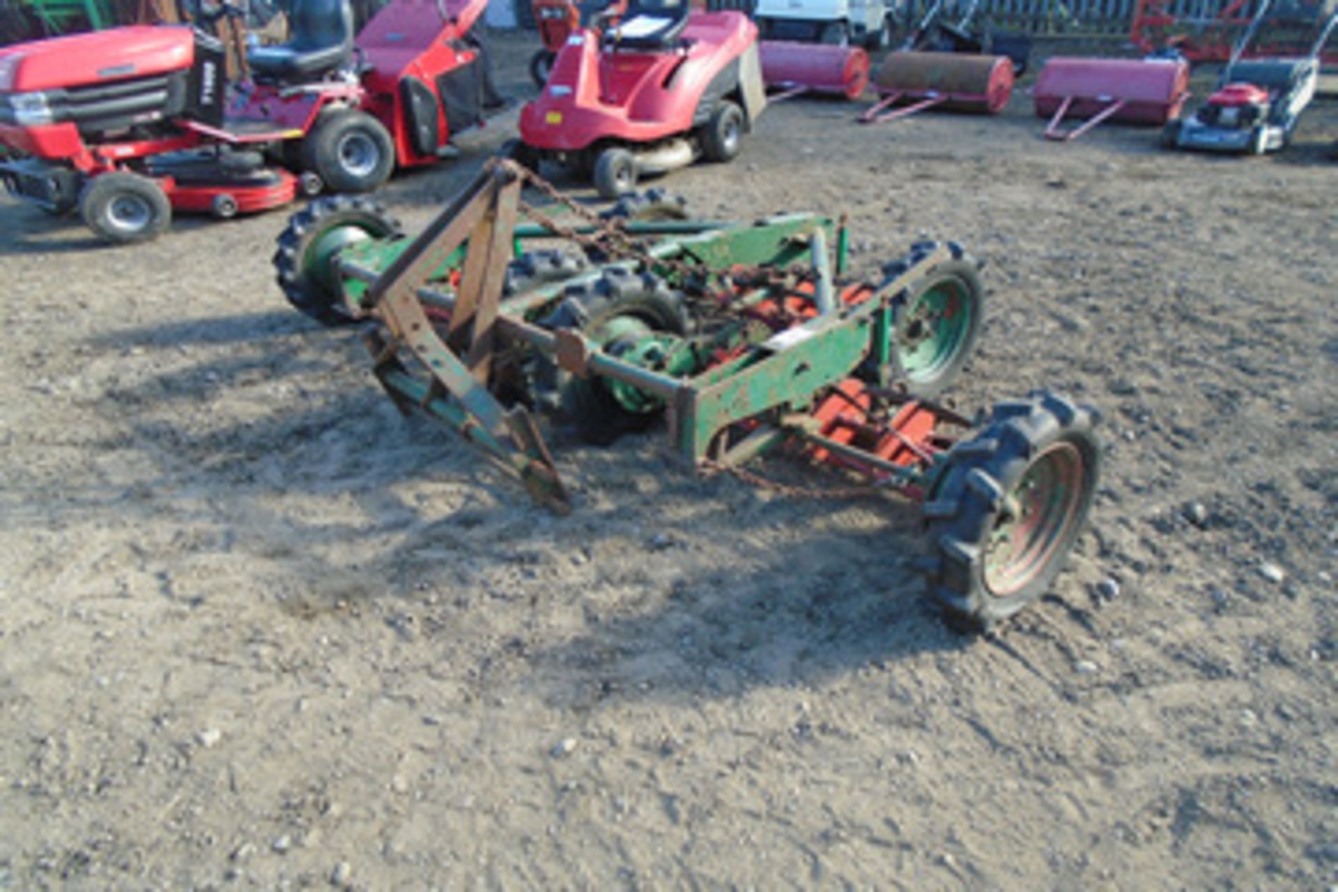 Ransome 3 gang mower, tractor mounted NO VAT