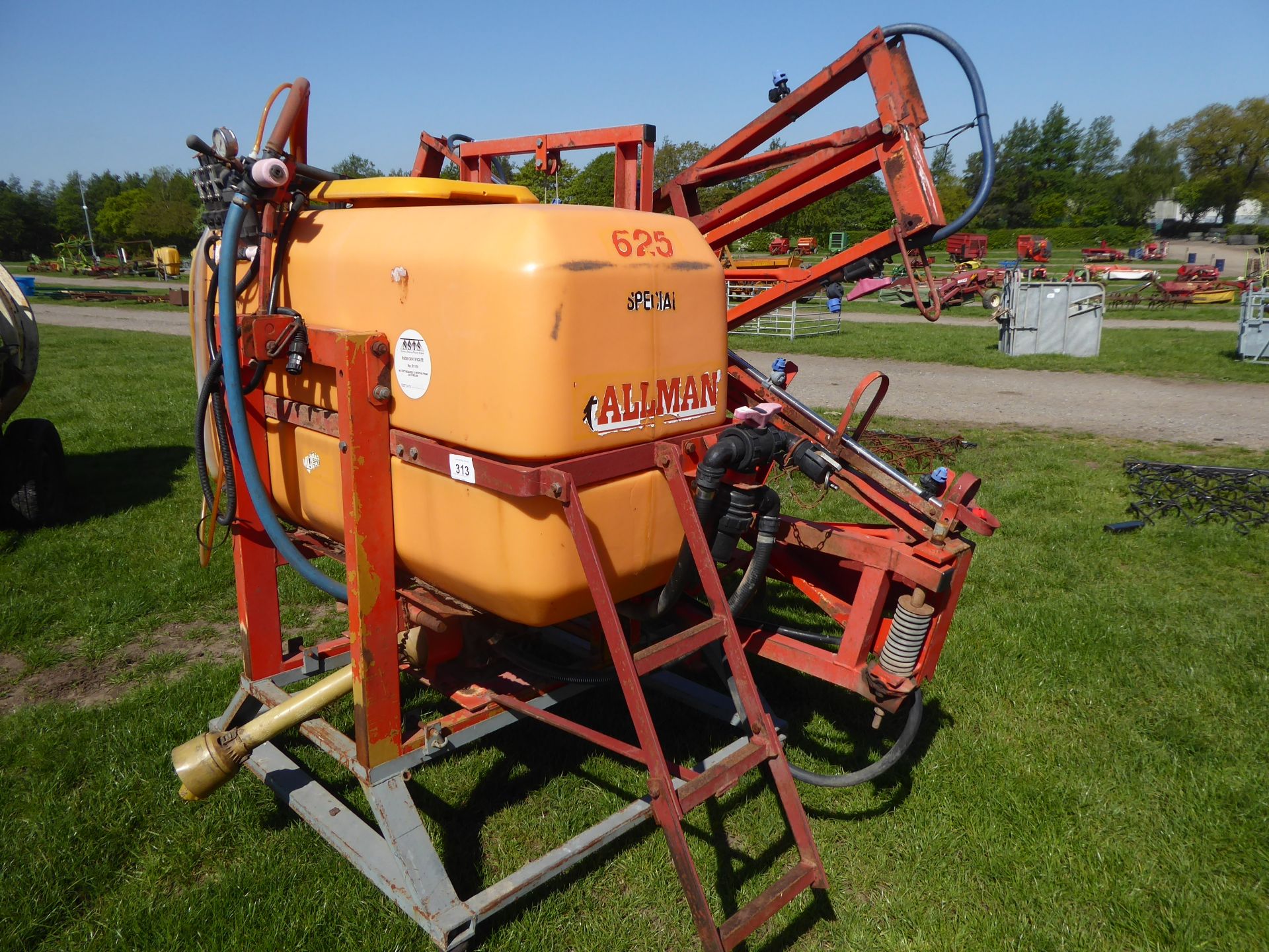 Allman 12m crop sprayer c/w stand - Image 3 of 5