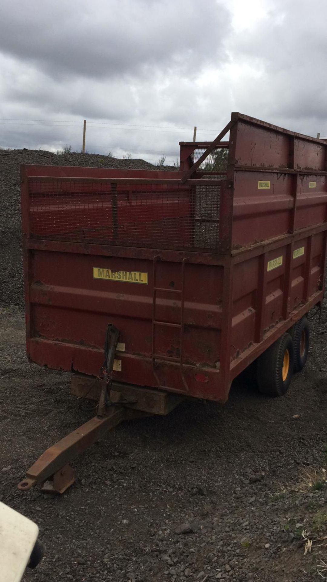 Marshal QM11 trailer with silage sides - Image 4 of 4