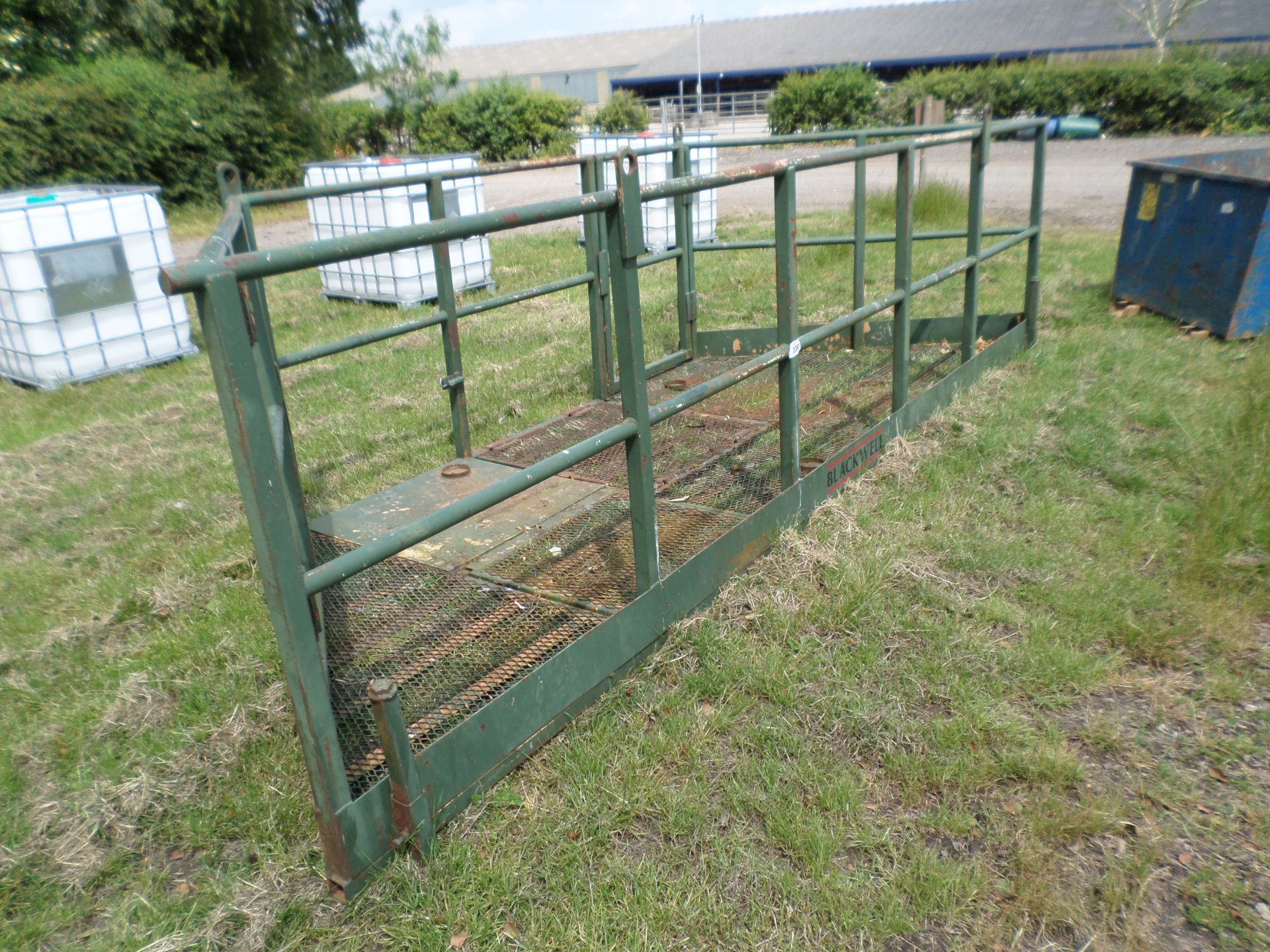 Man platform cage for forklift, not tested