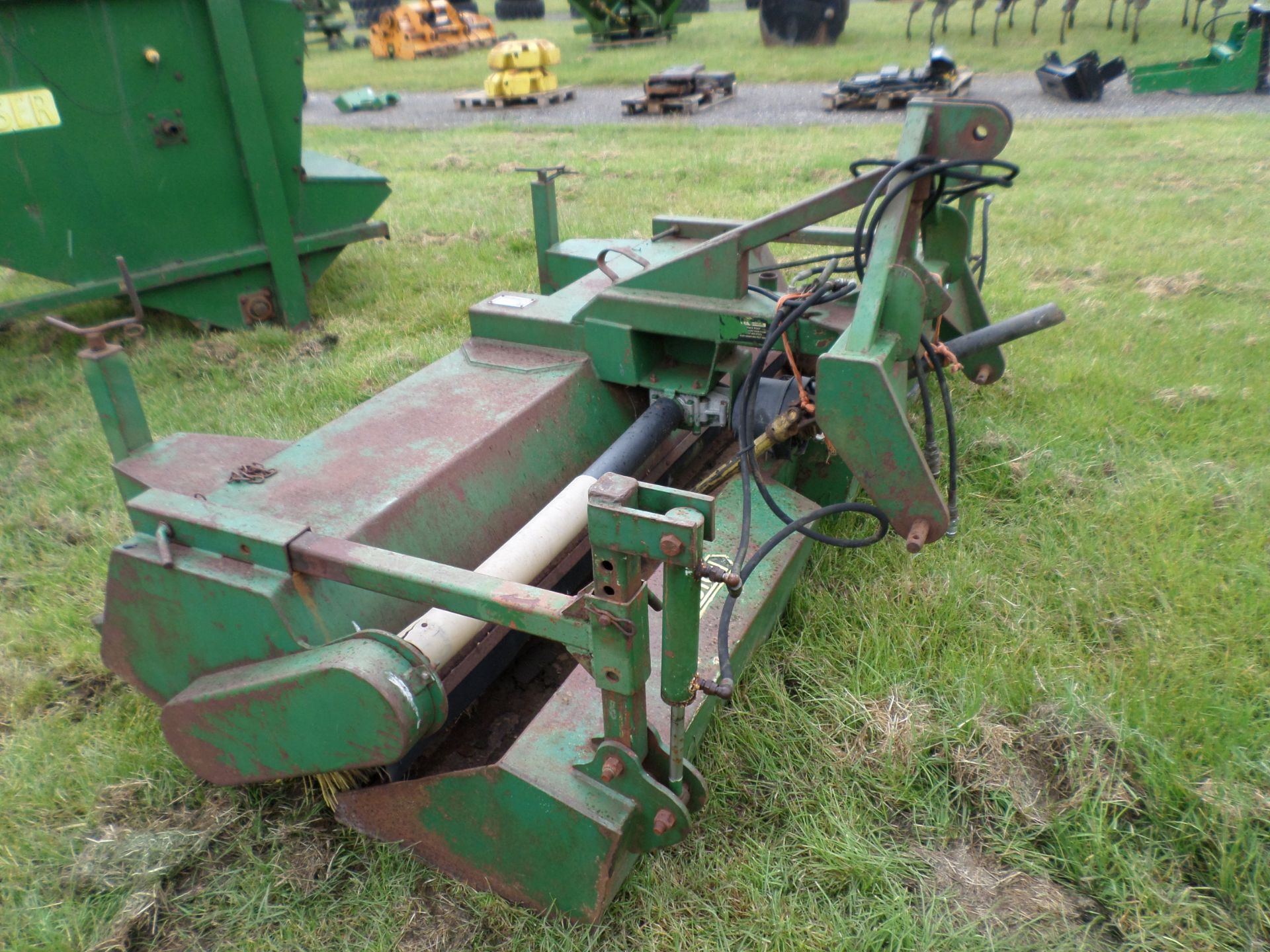Suton tractor mounted brush and collector