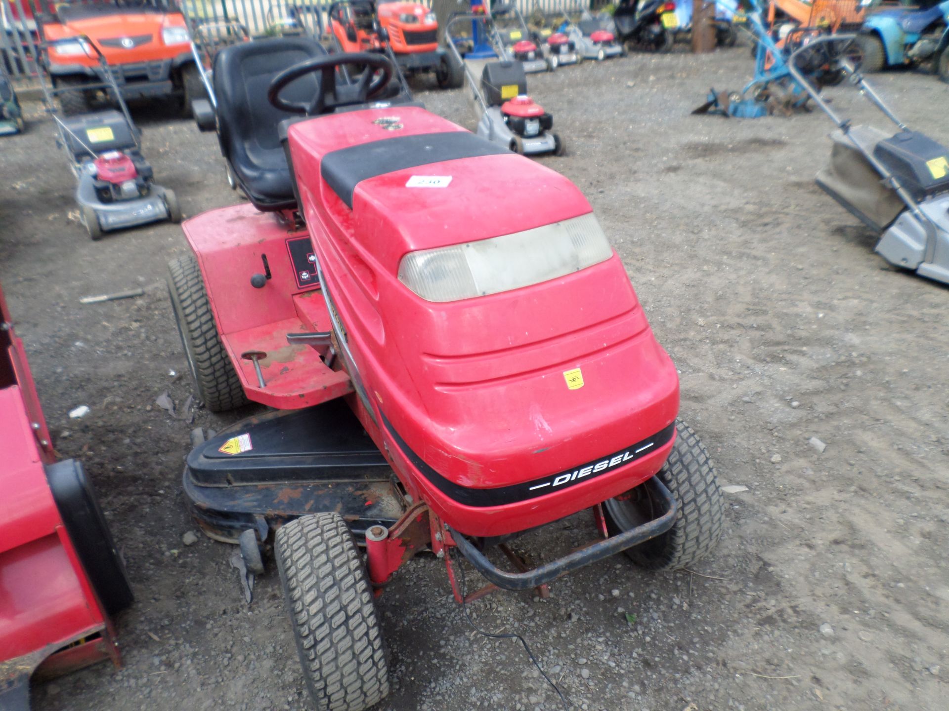 Countax 50" diesel ride on mower NO VAT