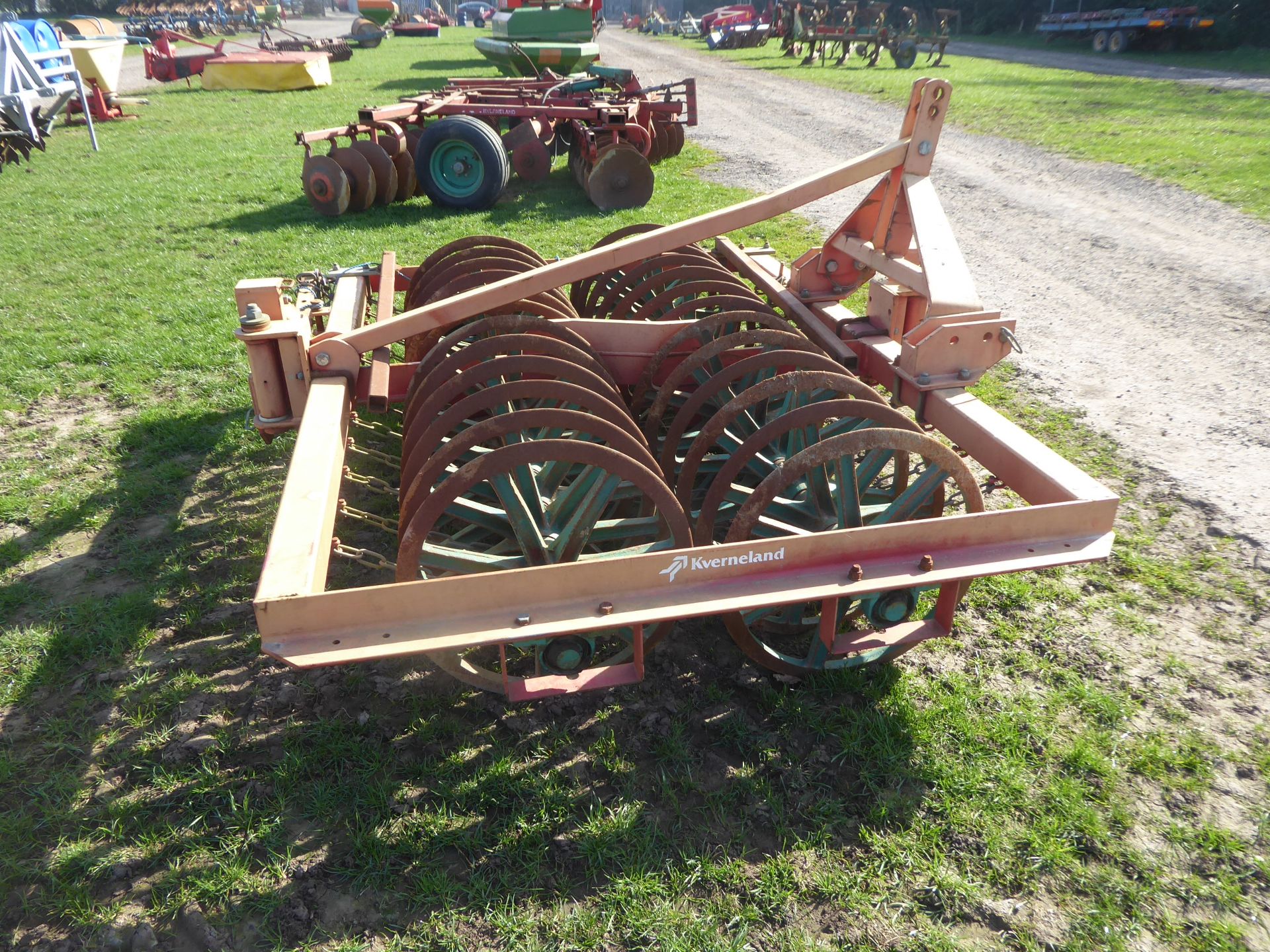 Kverneland double plough press - Image 2 of 3