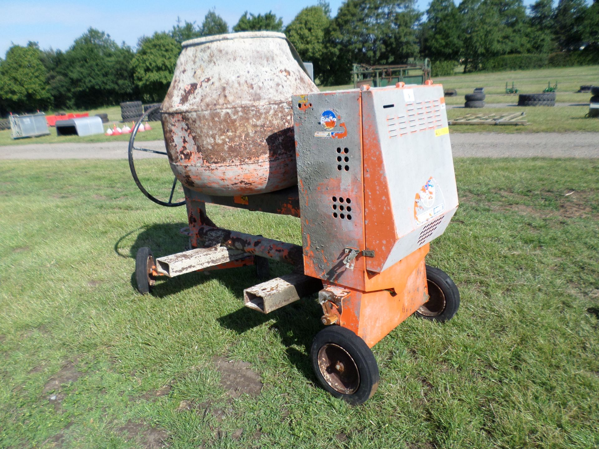 2008 Belle cement mixer, diesel, electric start