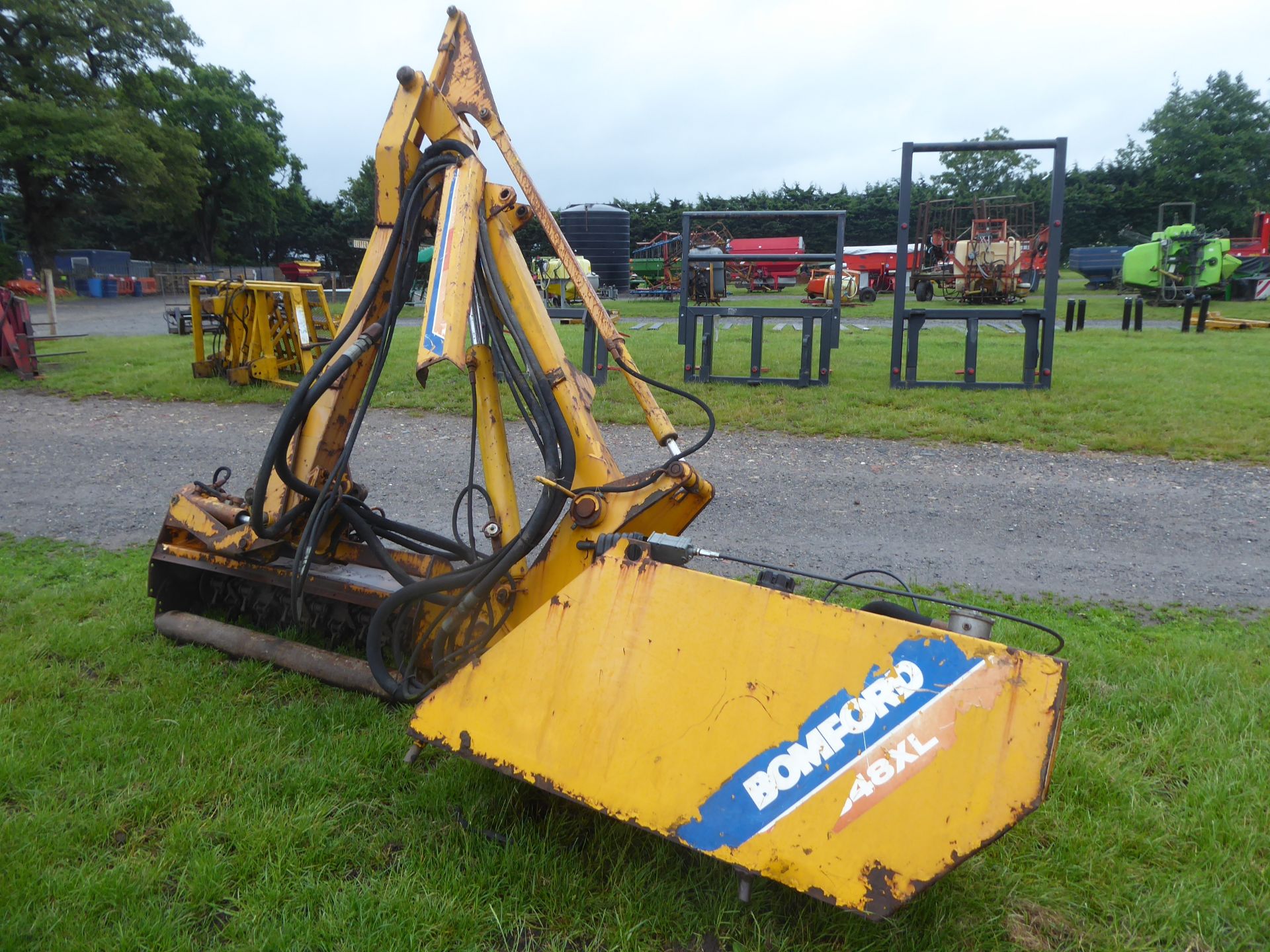 Bamford B48XL hedger, flails as new - Image 2 of 2