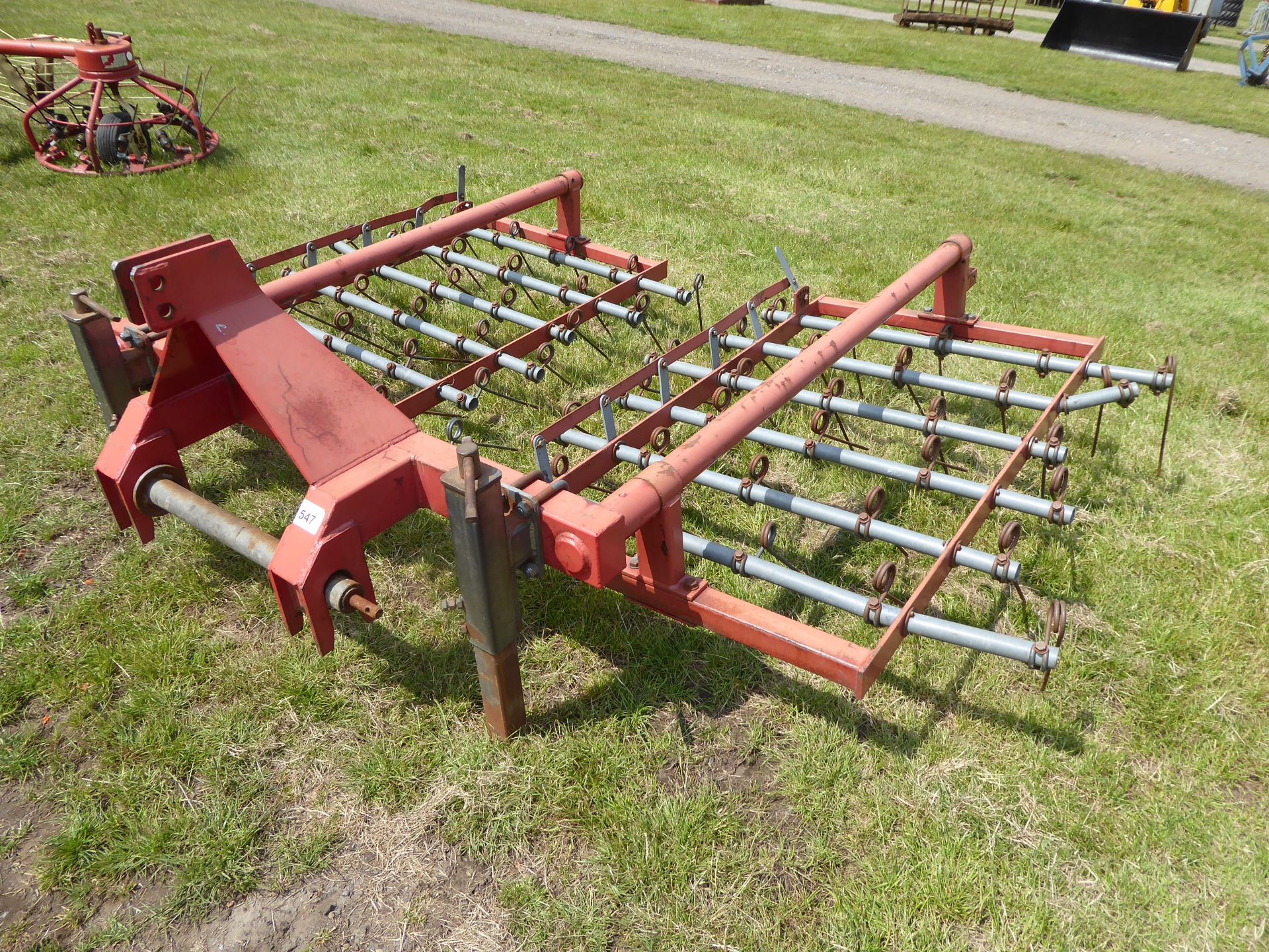 3m mounted grass harrows