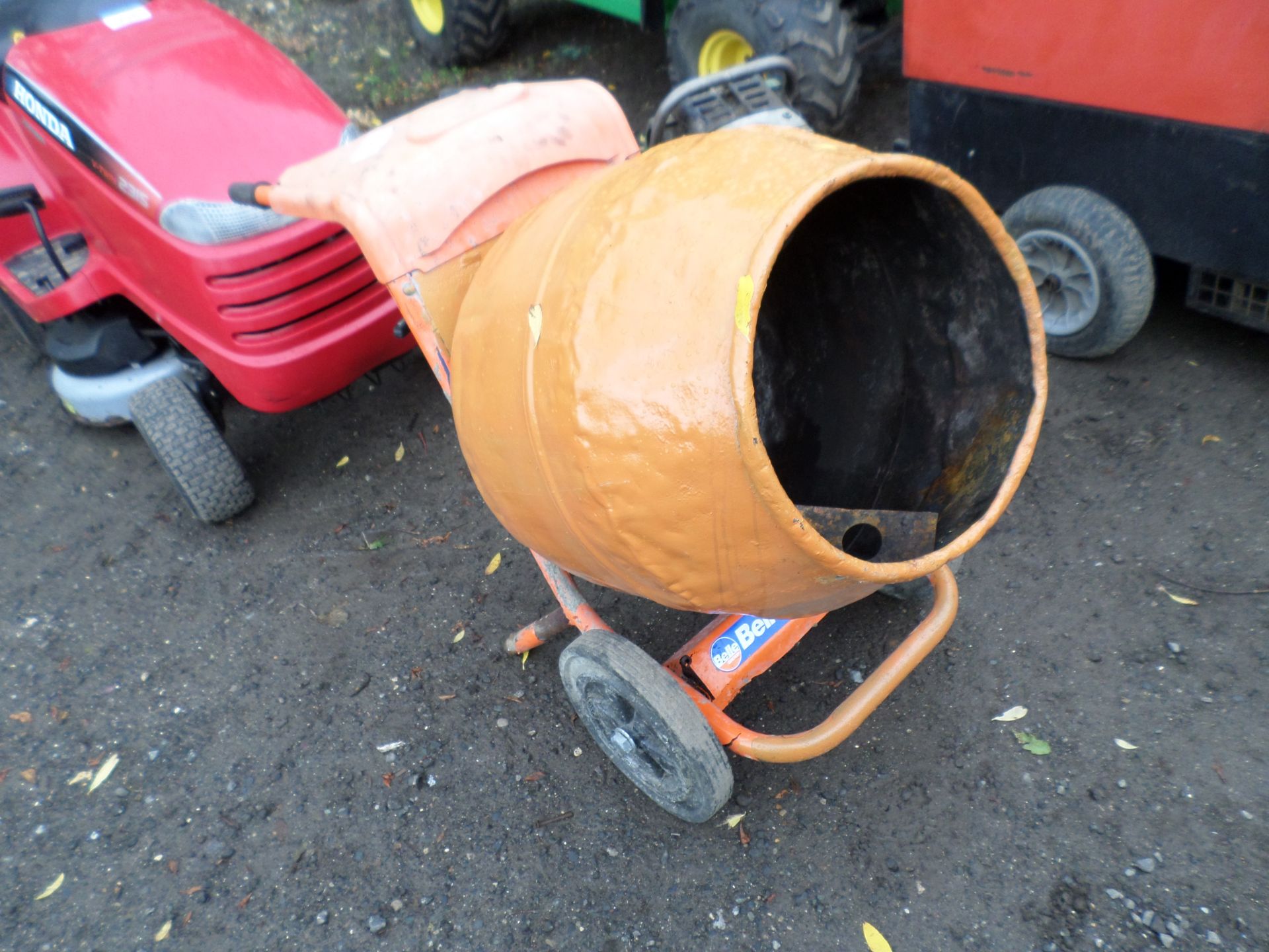 Belle petrol cement mixer gwo NO VAT