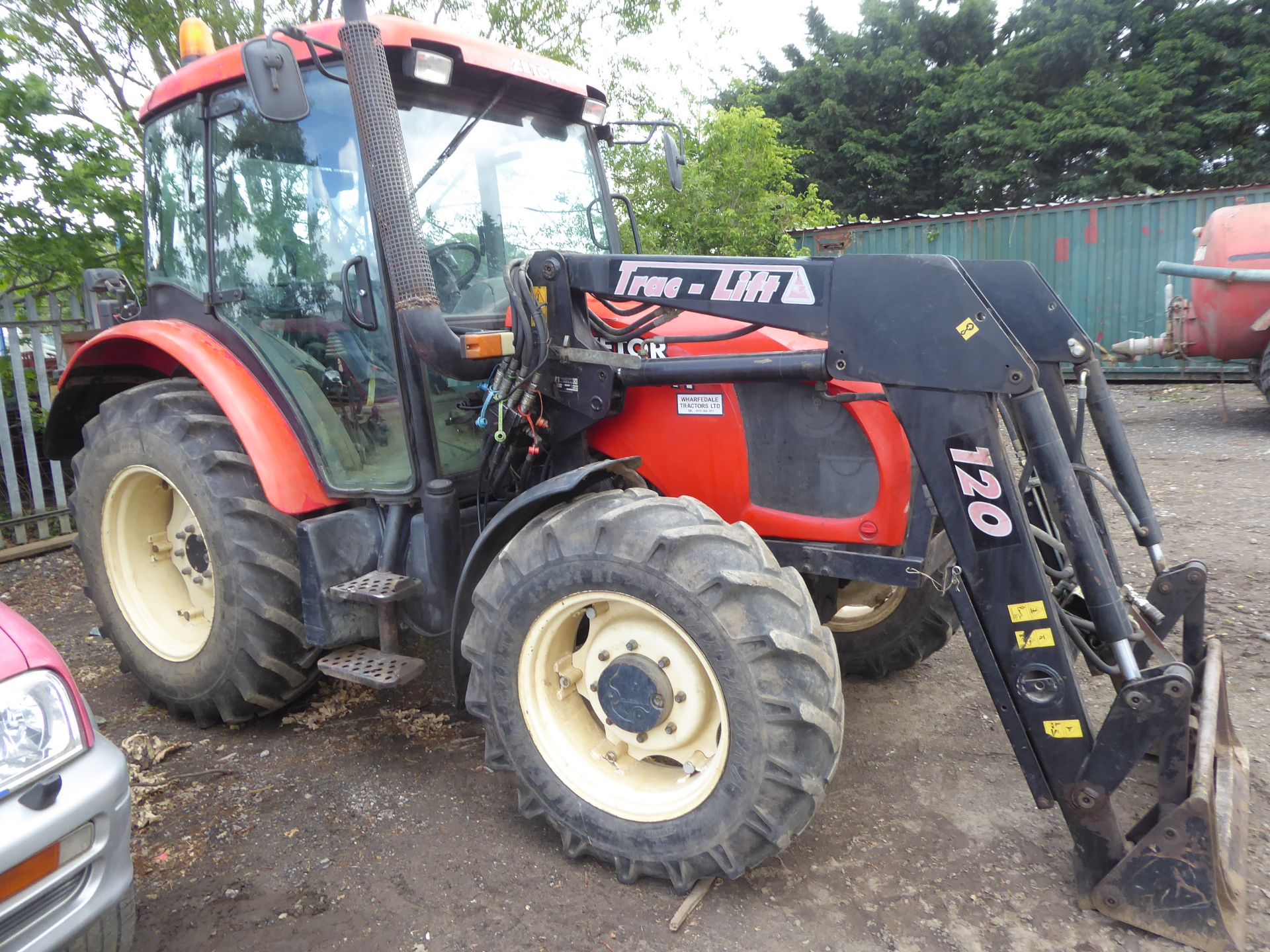 Zetor 8441 Proxima tractor c/w Traclift loader, 2005, 6433Hrs, YJ05 URB - Image 3 of 3