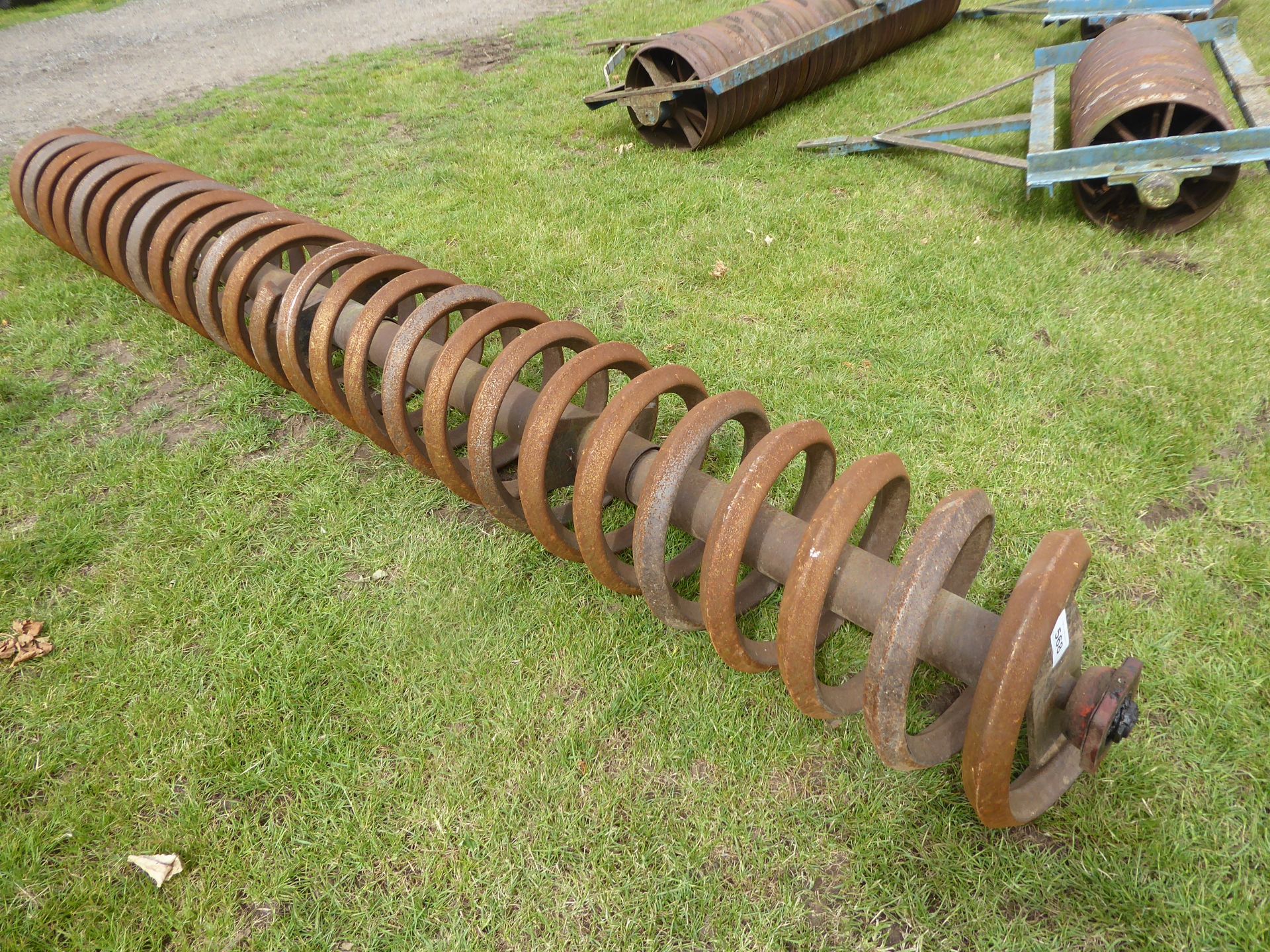 4m flexicoil roller c/w bearings to fit Kuhn power harrow