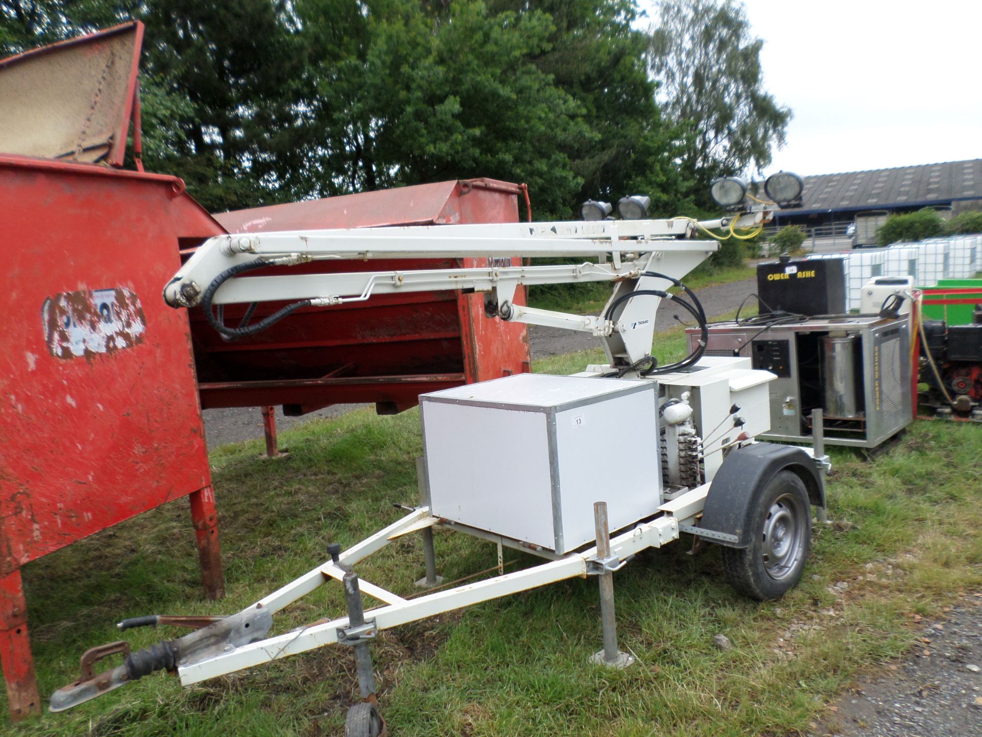 Towable lighting tower generator, GWO NO VAT