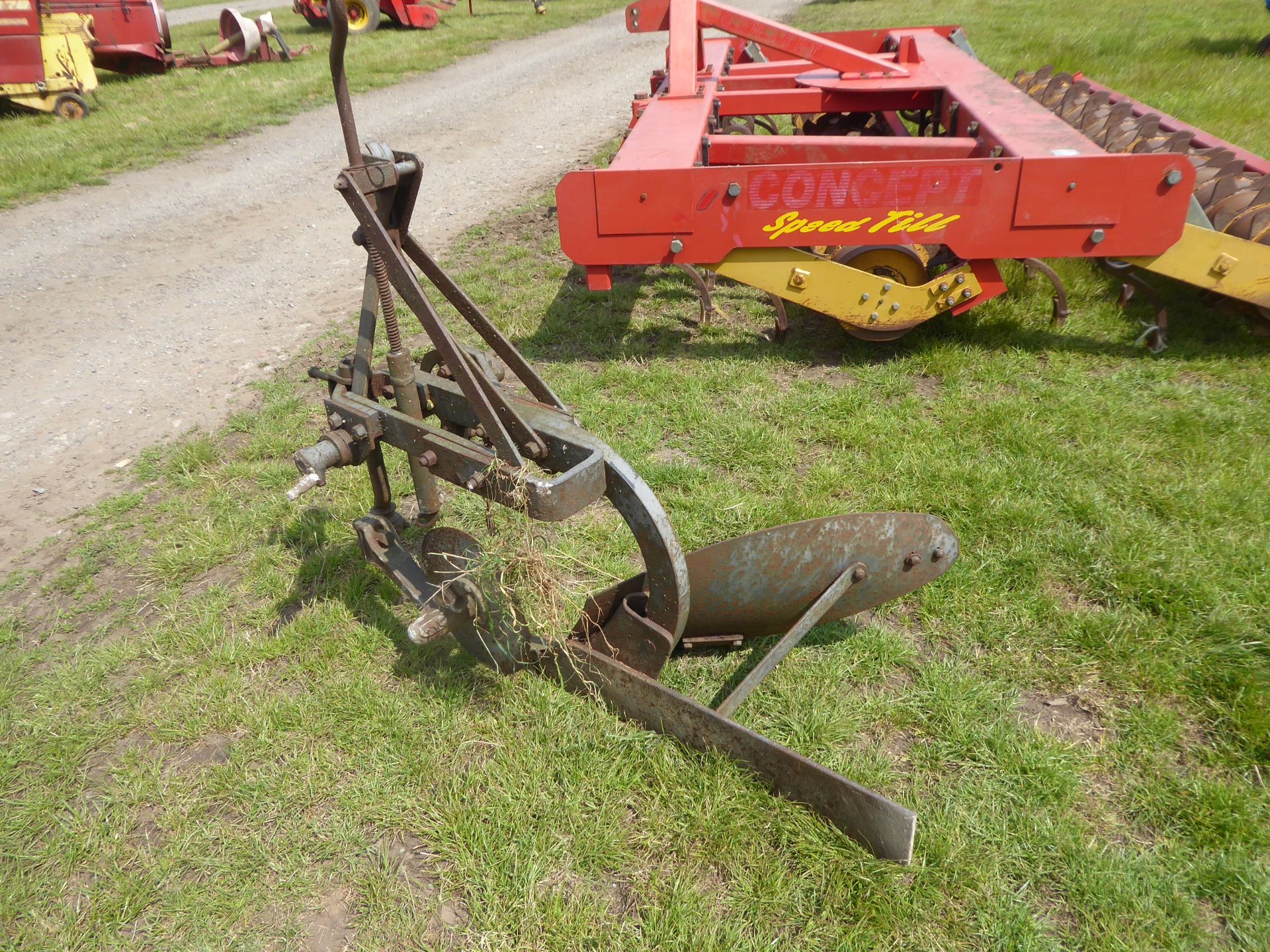 Ferguson single furrow plough - Image 2 of 2