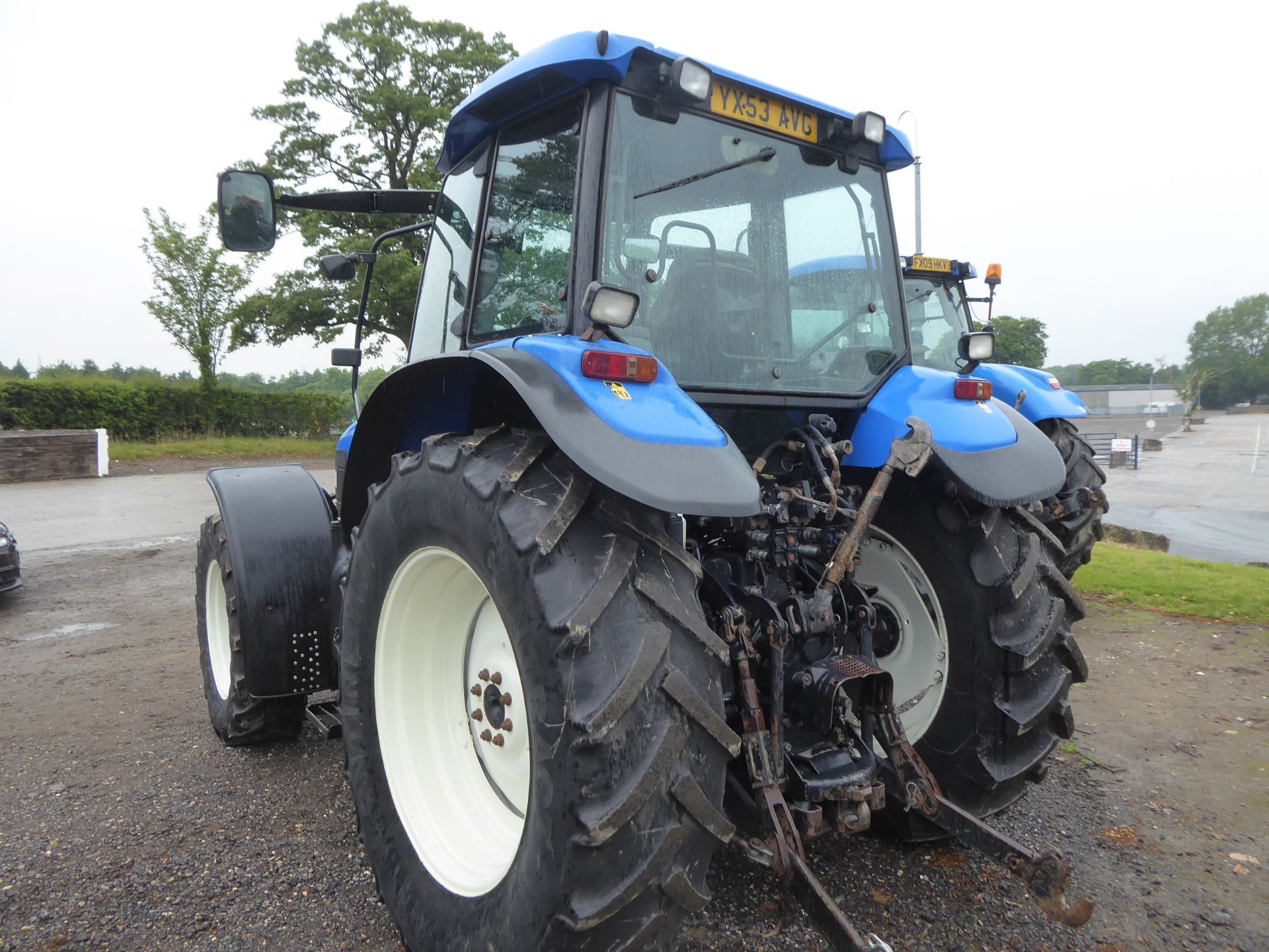 NH TM130 4wd tractor c/w front linkage YX53 AVG - Image 3 of 4