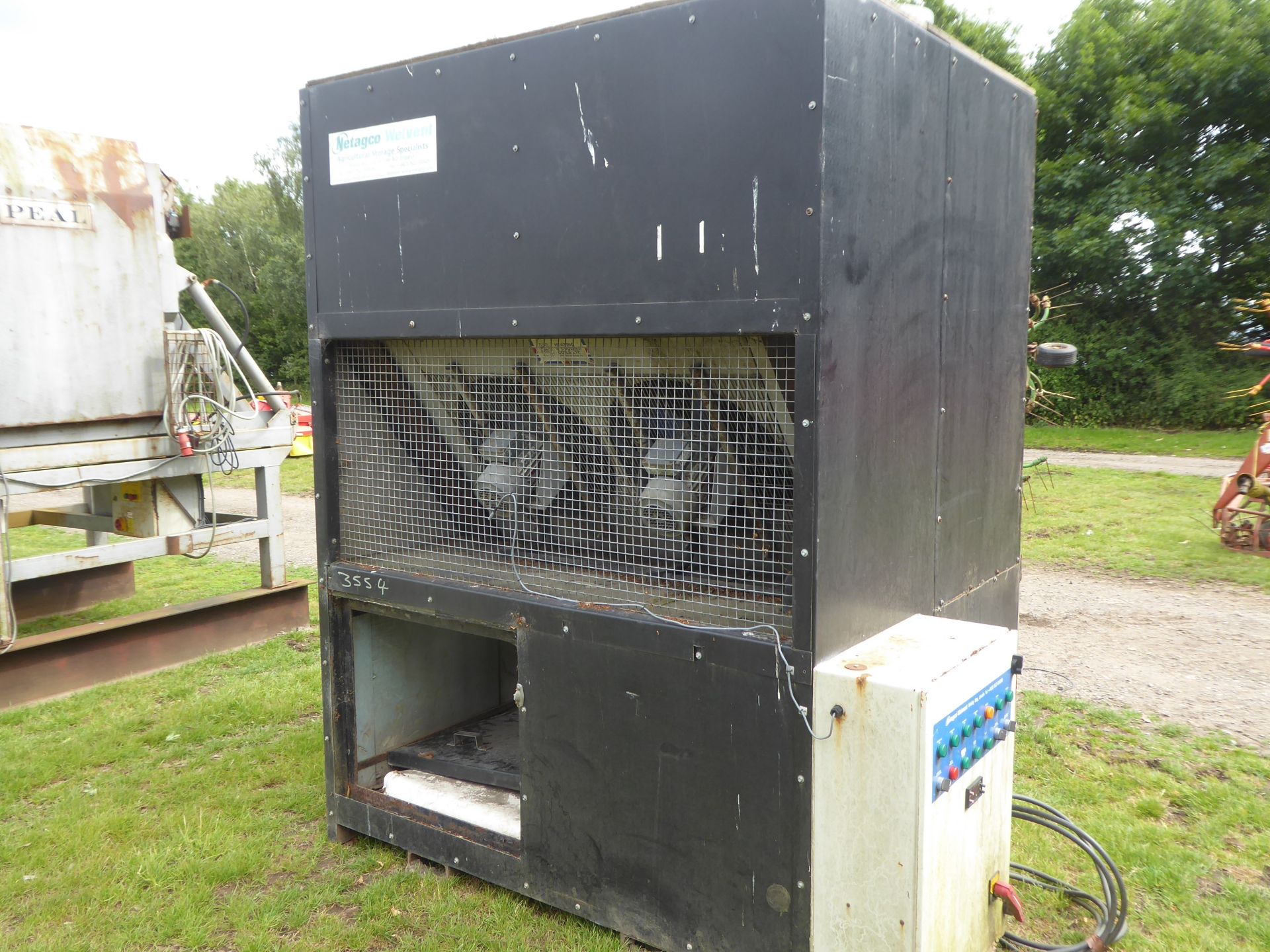 Welvent potato store cooling unit, gwo when removed - Image 3 of 3