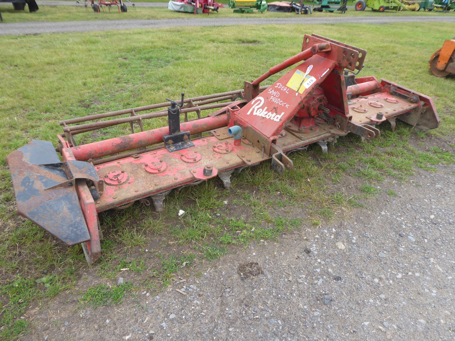 Rekord 3m power harrow