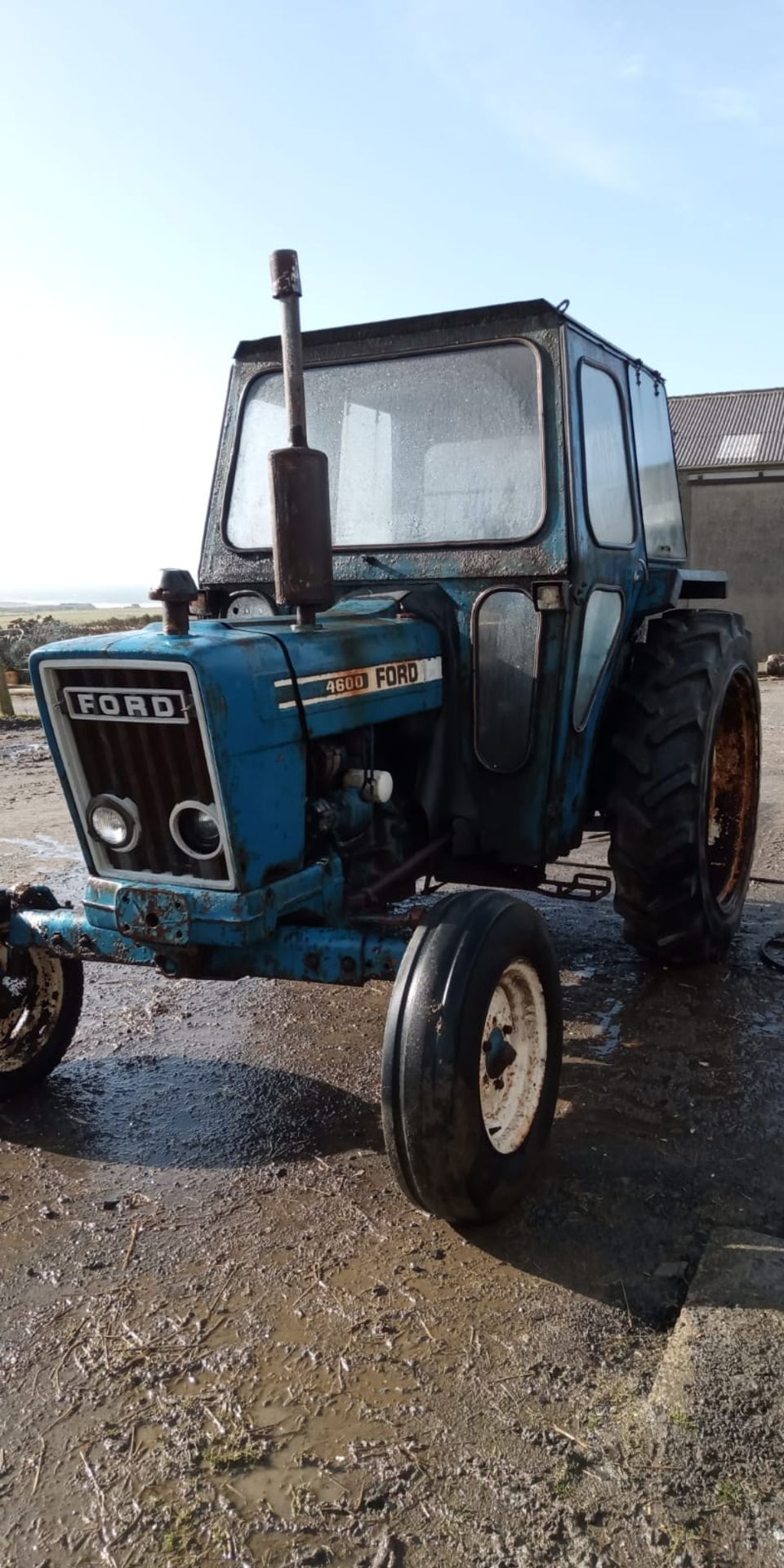 Ford 4600 tractor, Lambourne cab, non runner JBS 319S - Image 8 of 8