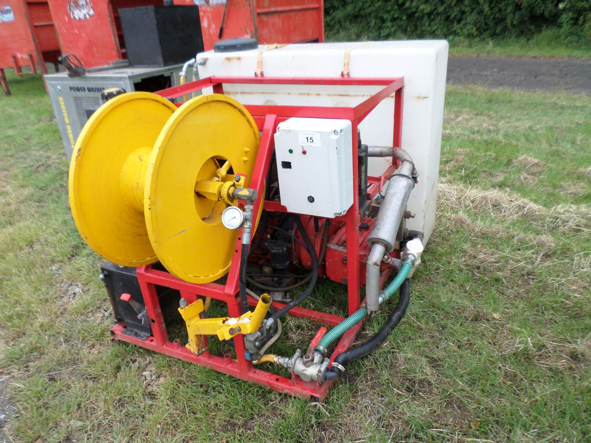 Van pack pressure washer drain jetter, 3 cylinder engine NO VAT