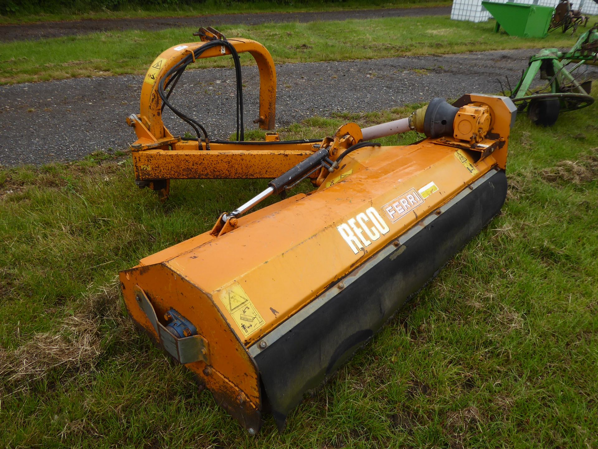 Reco Ferri lefthand offset flail mower, 2m working width - Image 3 of 3
