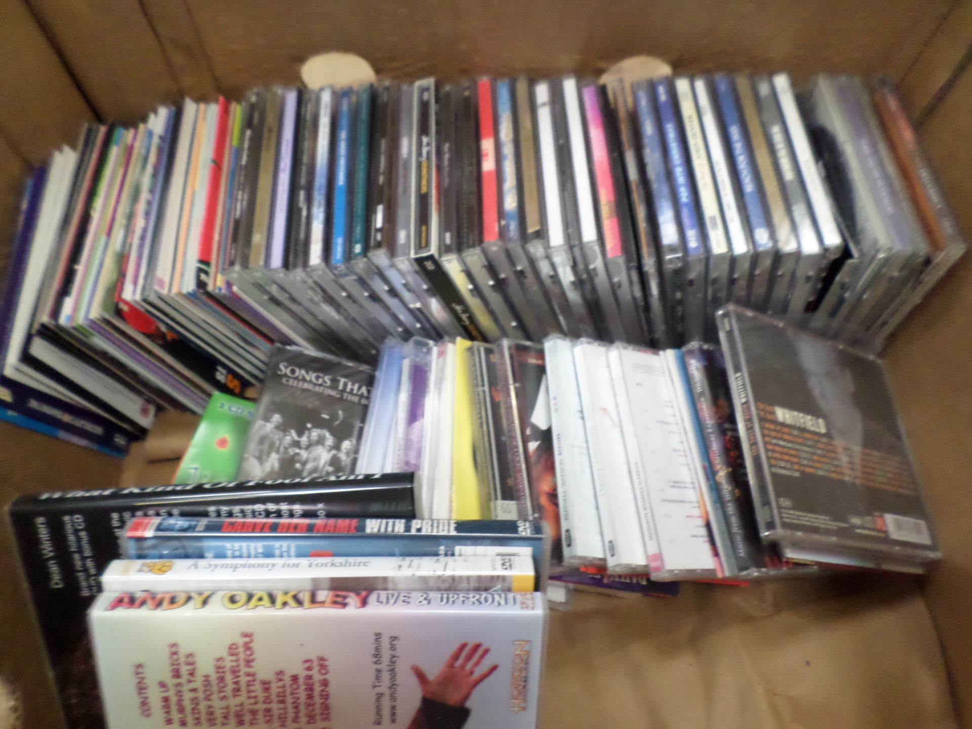 Box of books, box of CDs - Image 4 of 4