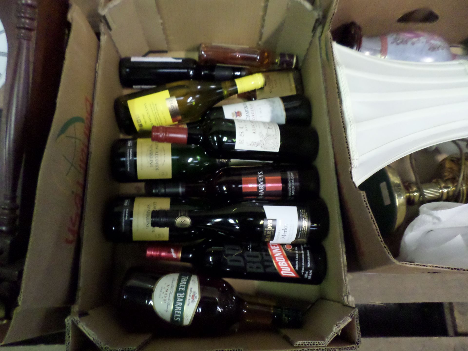 Box of wines & spirits