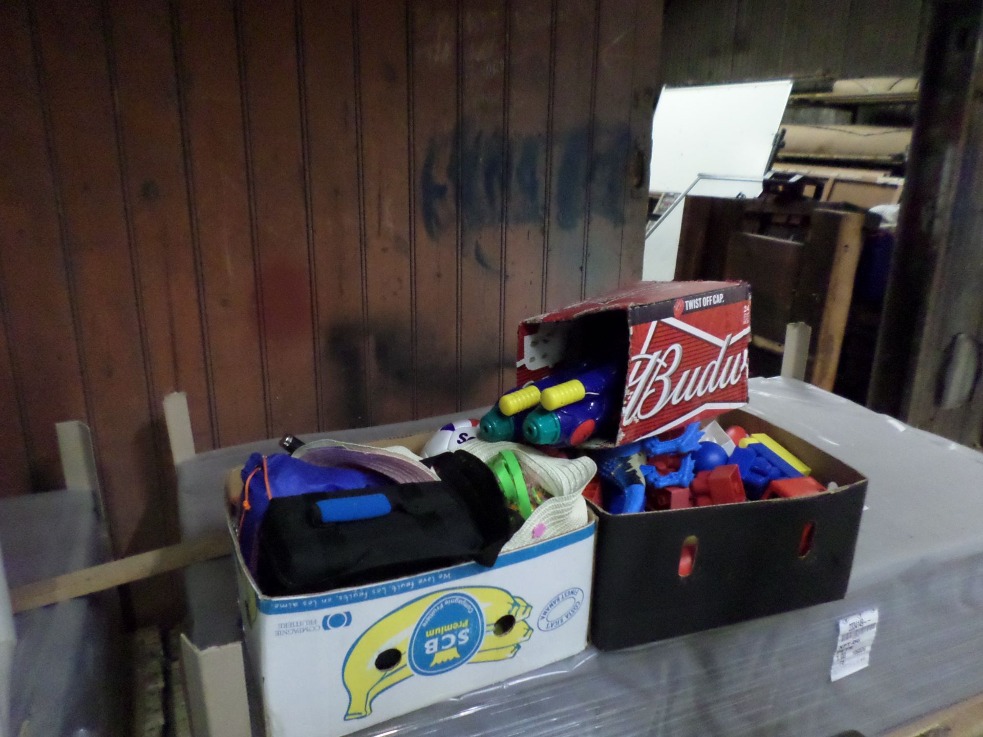 3 Boxes of toys, & box of craft items - Image 2 of 2