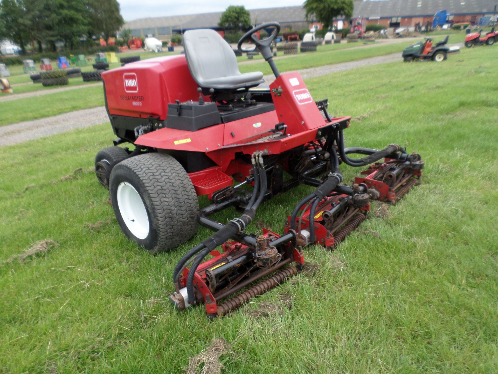 Toro Reelmaster 6500 D diesel 5 gang ride on mower recently serviced