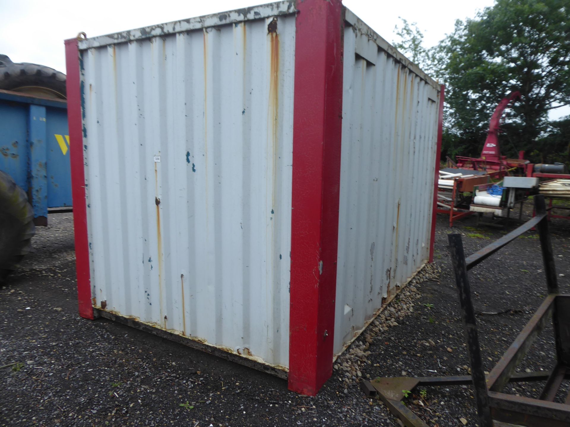 10ft steel container - Image 2 of 3