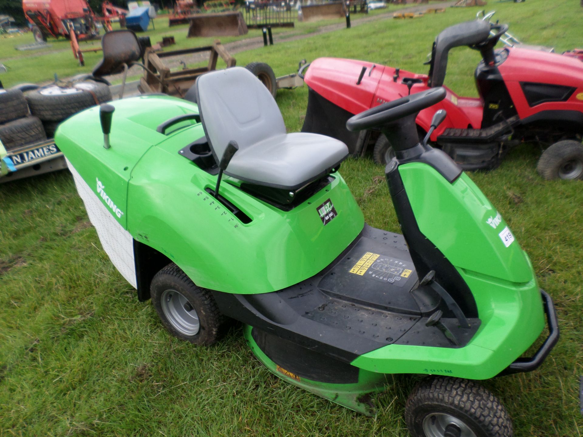 2015 Viking ride on mower with manual NO VAT