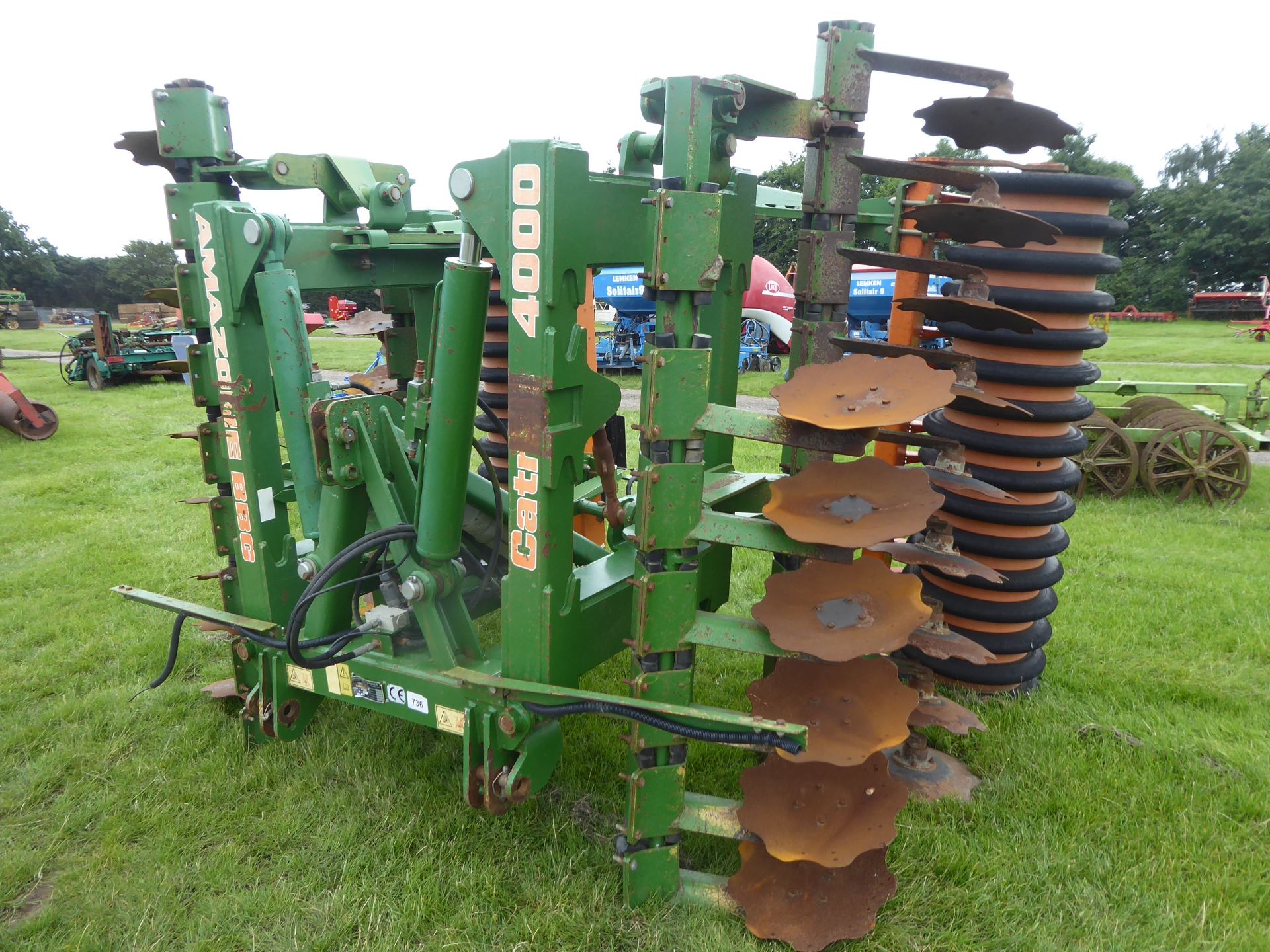 Amazone Catros 4000 hydraulic folding disc harrows, 2003 - Image 4 of 5