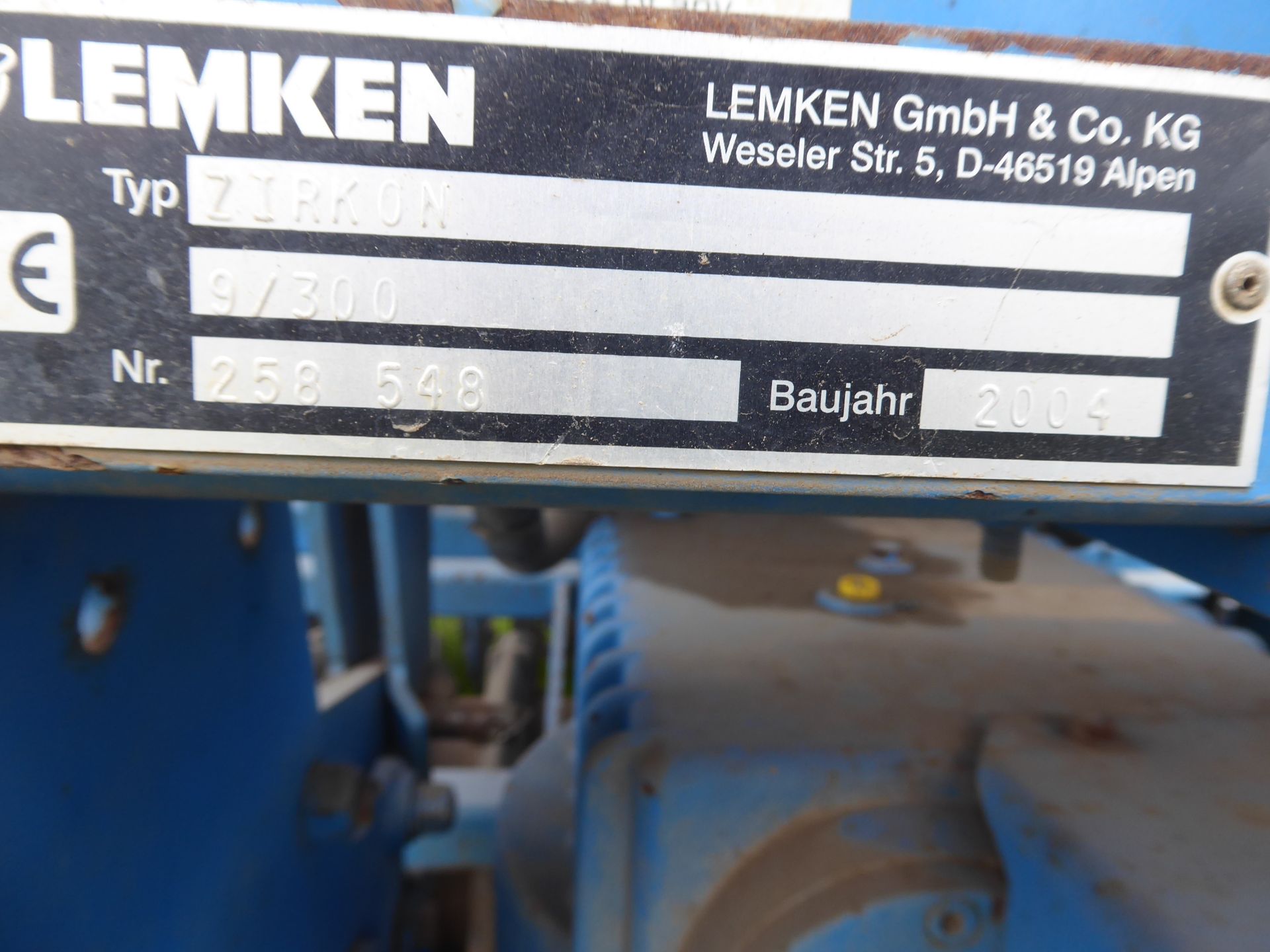 Lemken Solitaire 9 3m combination drill, 2004, control box - Image 2 of 4